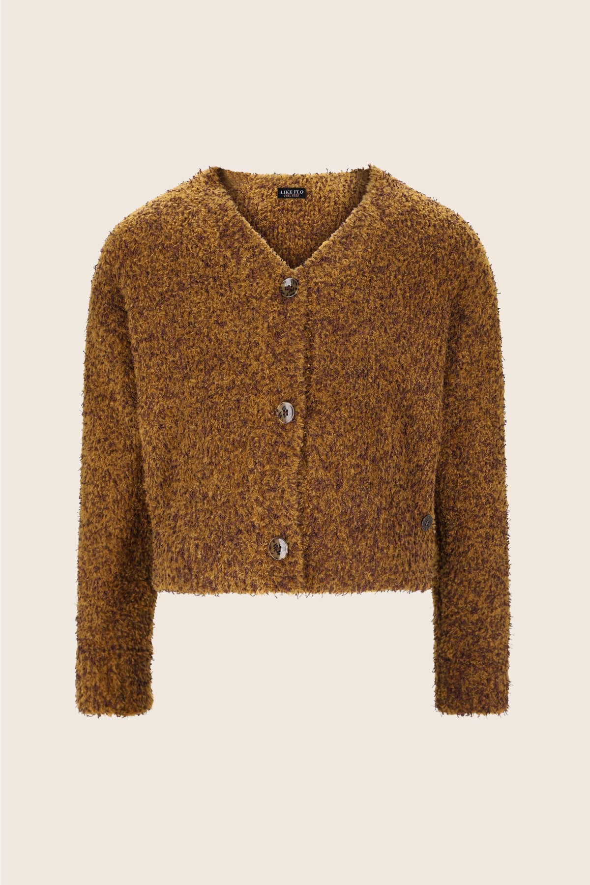 Like Flo Deau Sweater Mosterd
