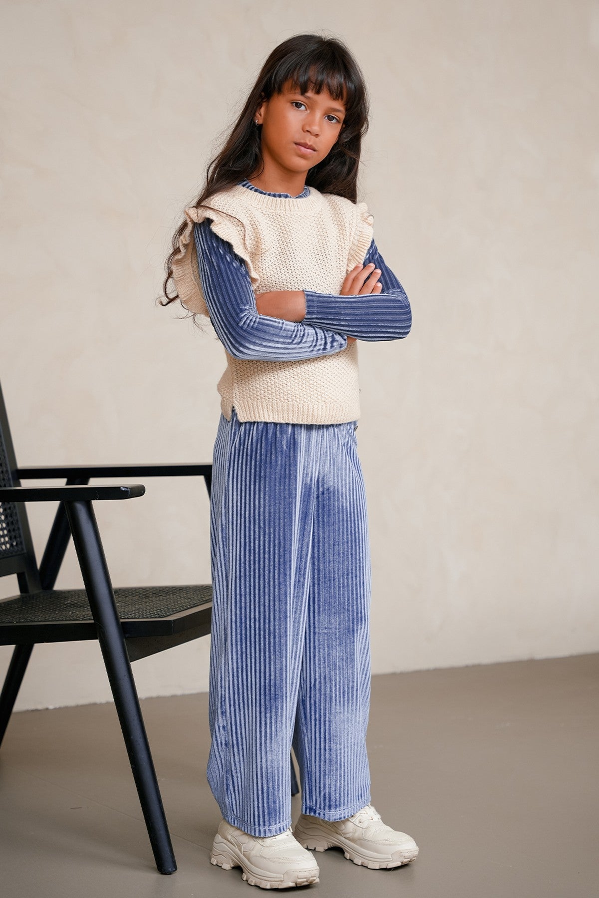 Like Flo Esmay Top Ice Blue