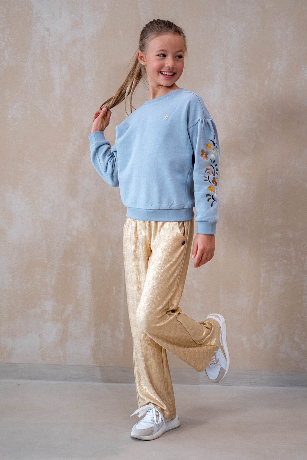 Like Flo Fenya Broek Soft Gold