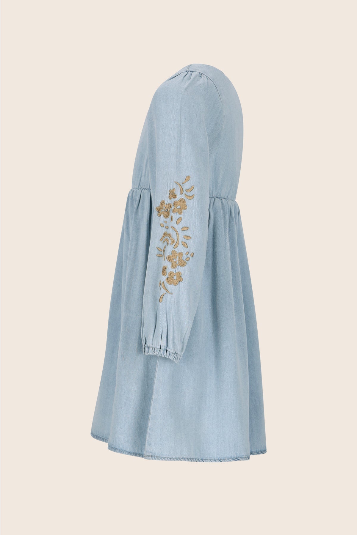 Like Flo Mischa jurk lt denim