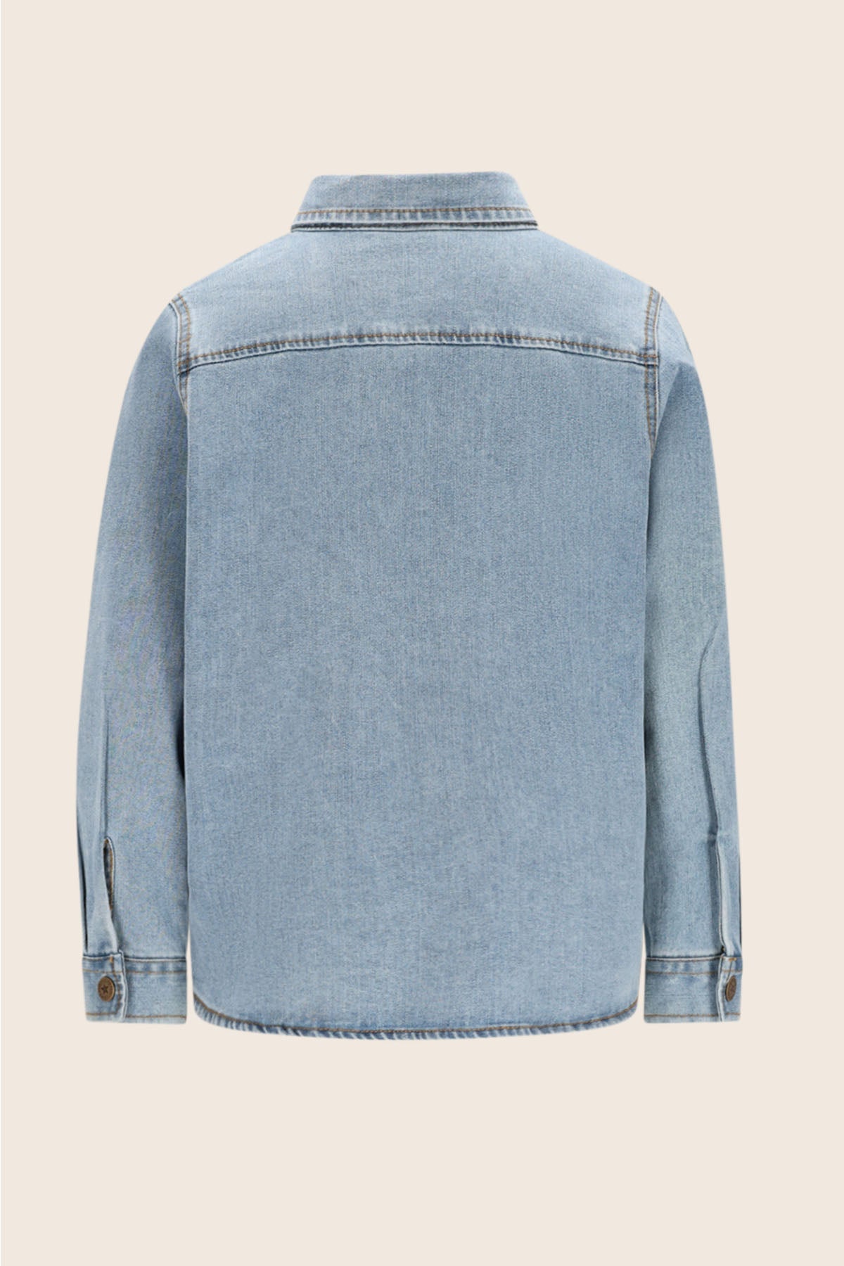 Like Flo Charlies blouse lt denim