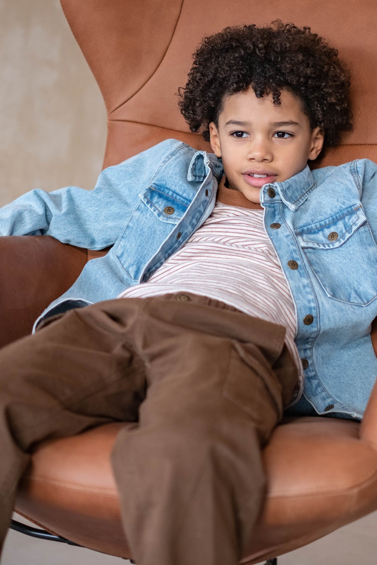 Like Flo Dover top Cinnamon