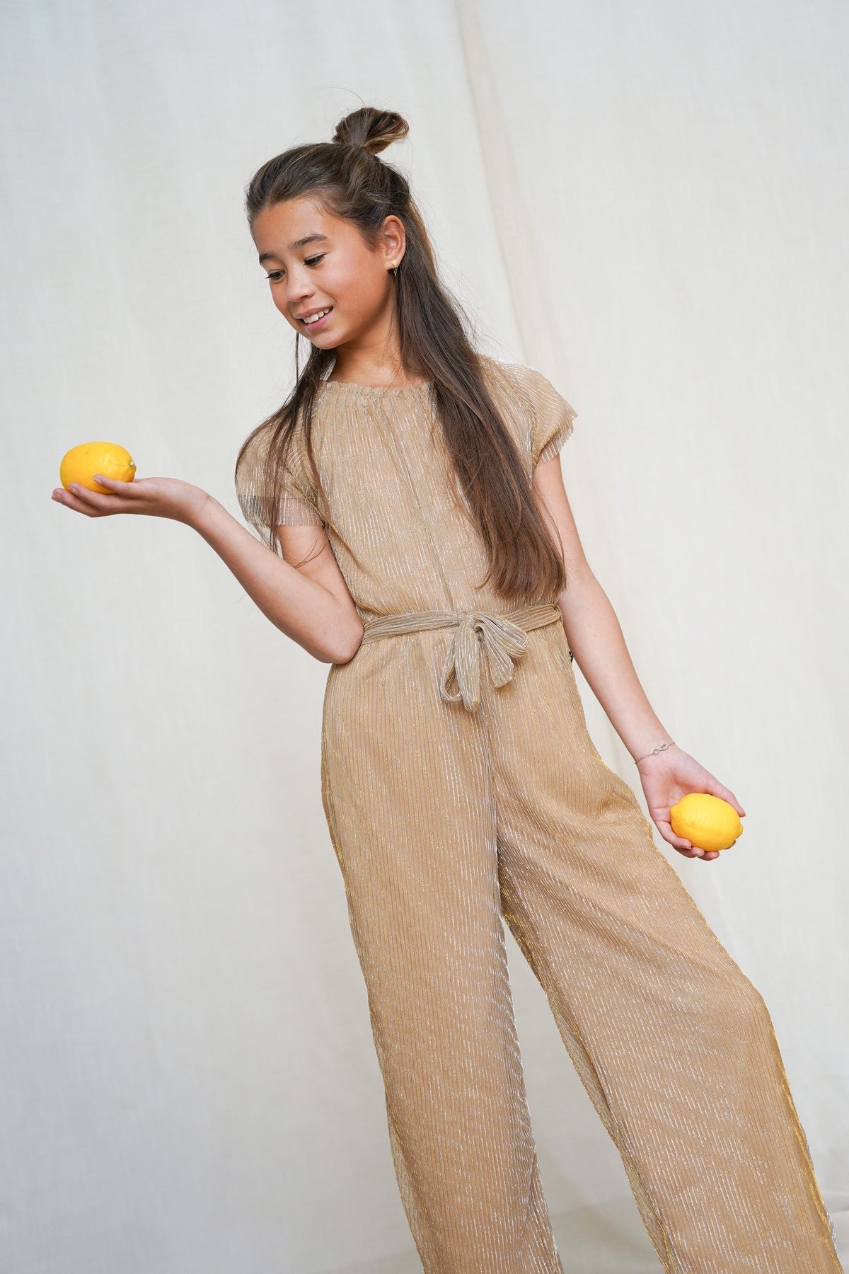 Like Flo Bellu Jumpsuit Soft goud