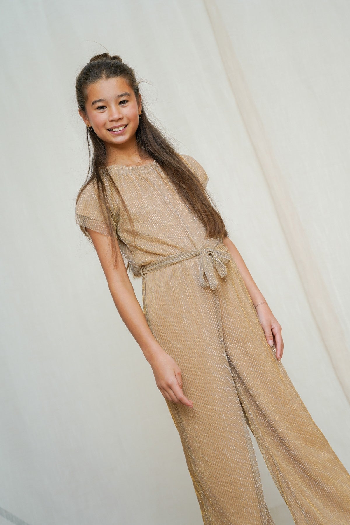 Like Flo Bellu Jumpsuit Soft goud