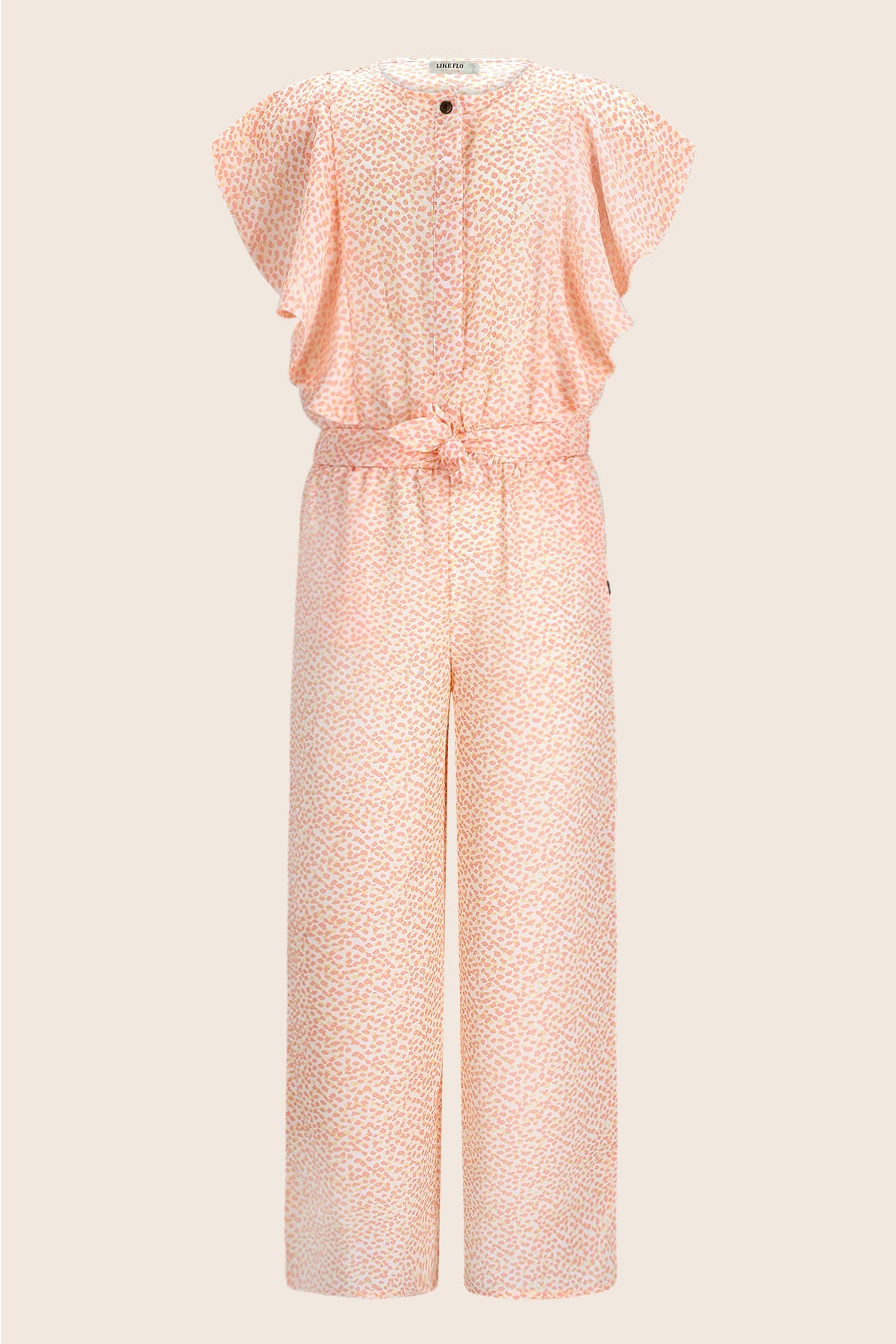 Like Flo Bowie Jumpsuit Spring petals
