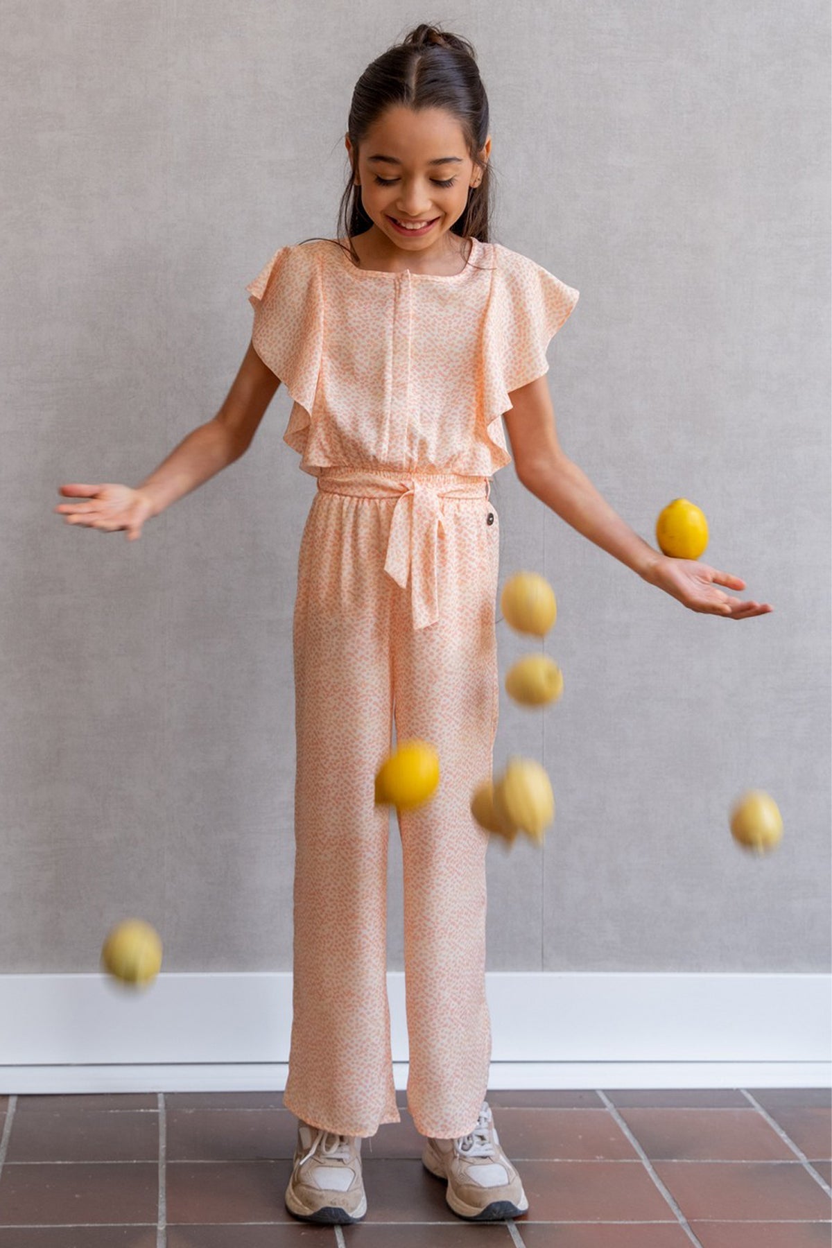 Like Flo Bowie Jumpsuit Spring petals