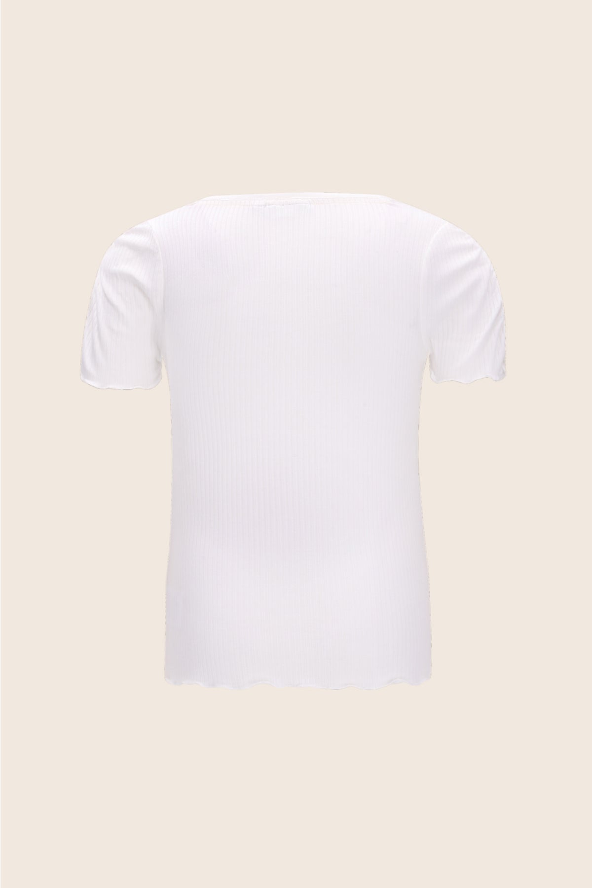 Like Flo Elise Top Off white wit