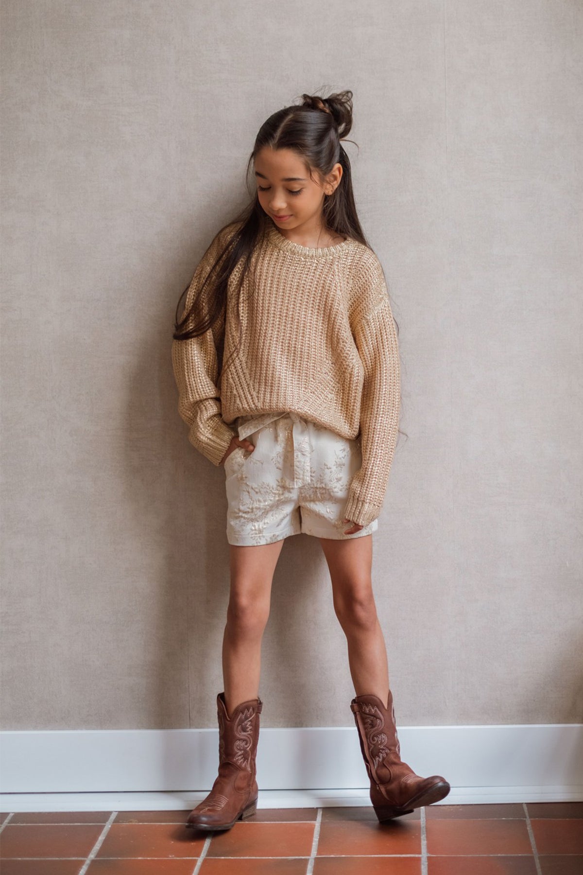 Like Flo Fay-Linn Pants Soft gold