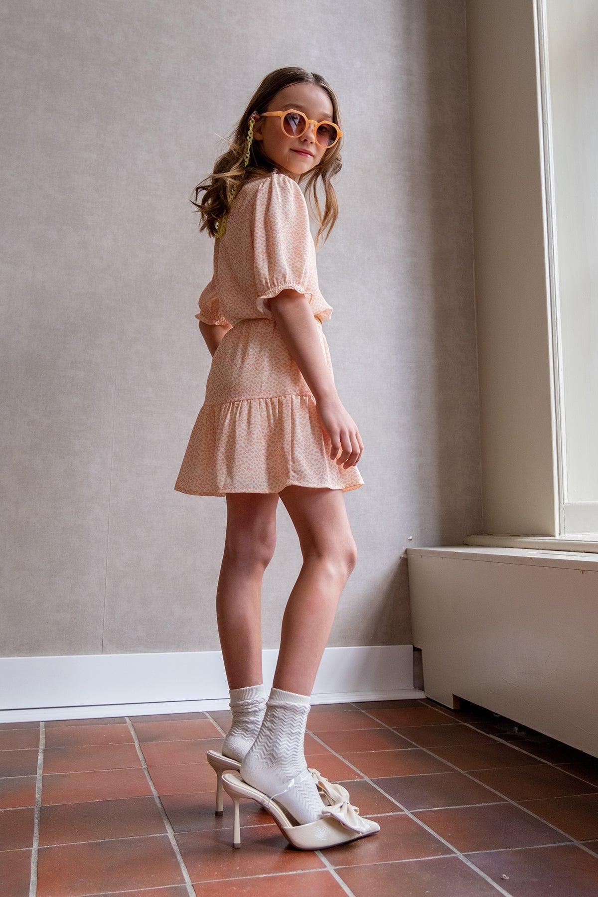 Like Flo Sammie Skirt Spring petals