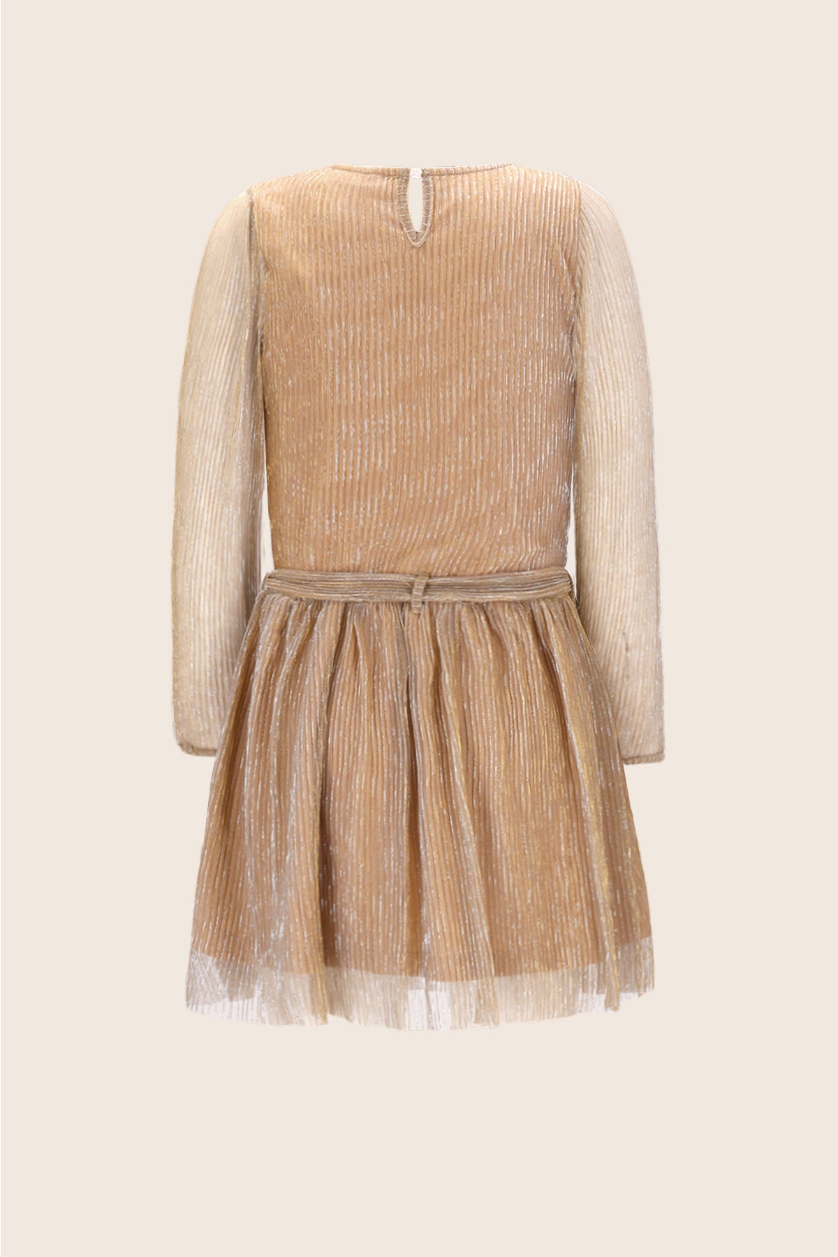 Like Flo Maze Dress Soft gold