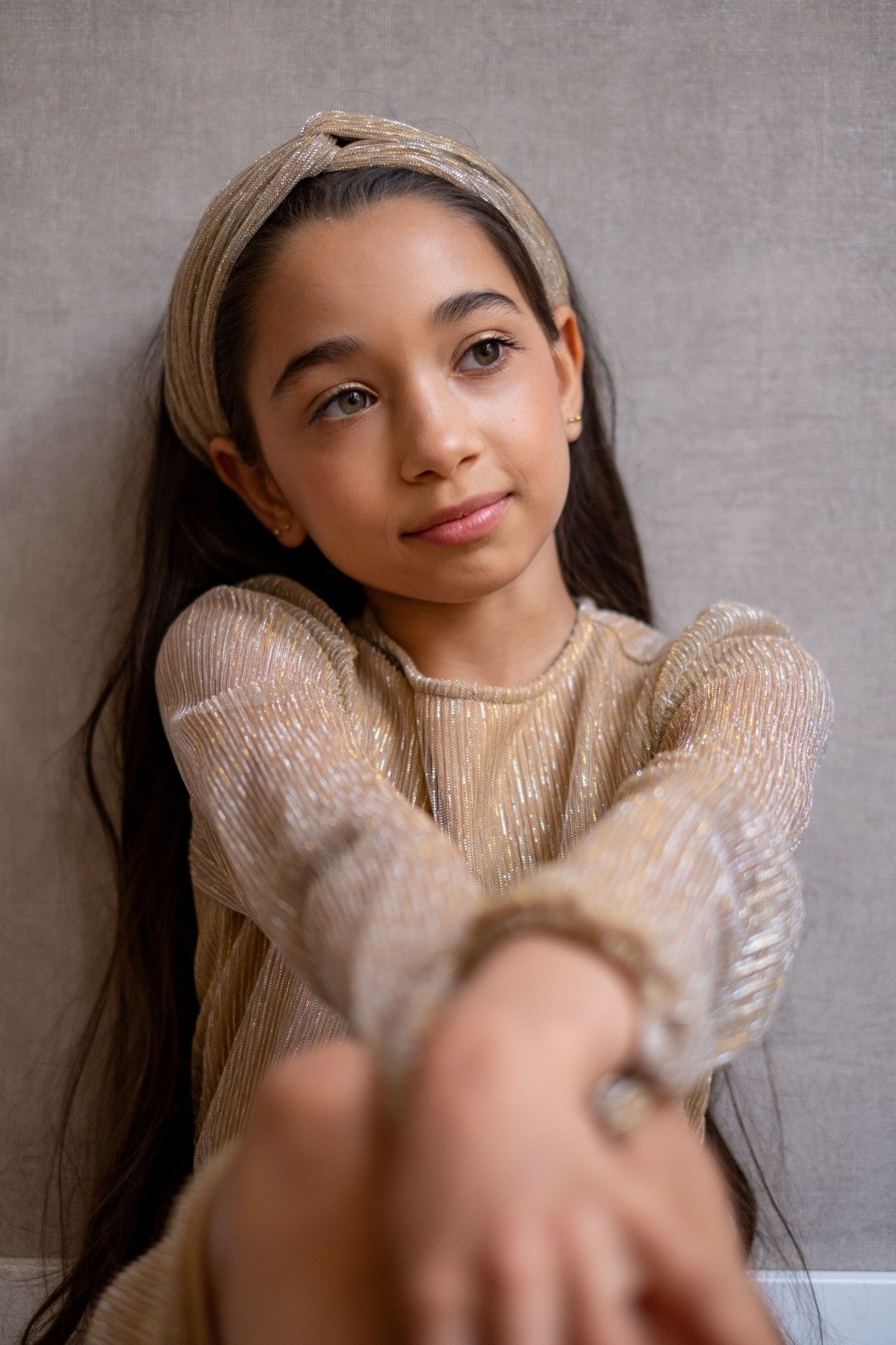 Like Flo Naya Headband Soft gold