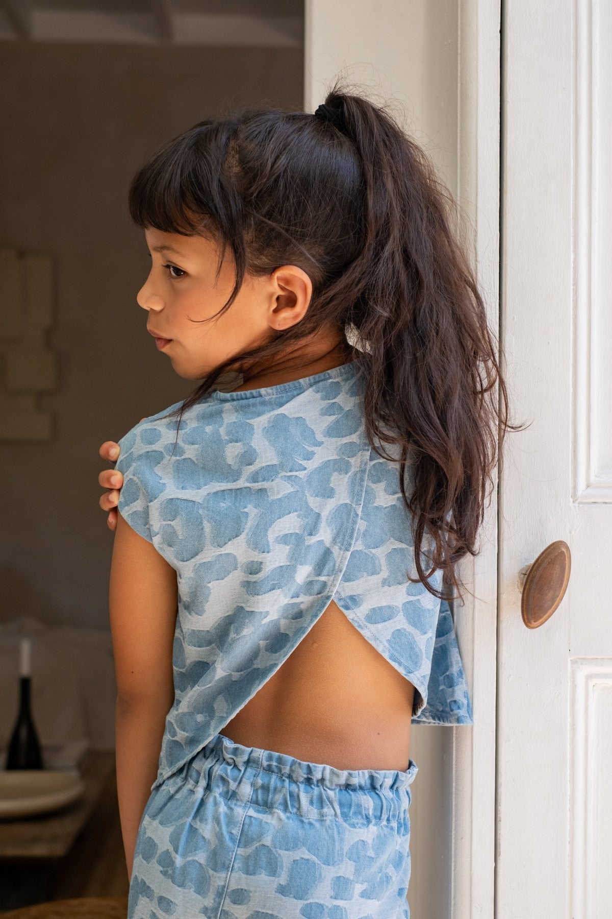 Like Flo Clara Blouses Denim Animal