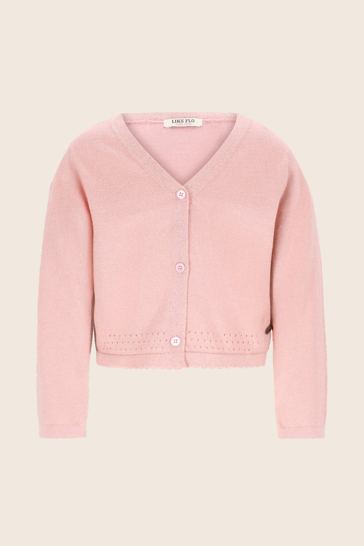 Like Flo Derby Sweater Old pink