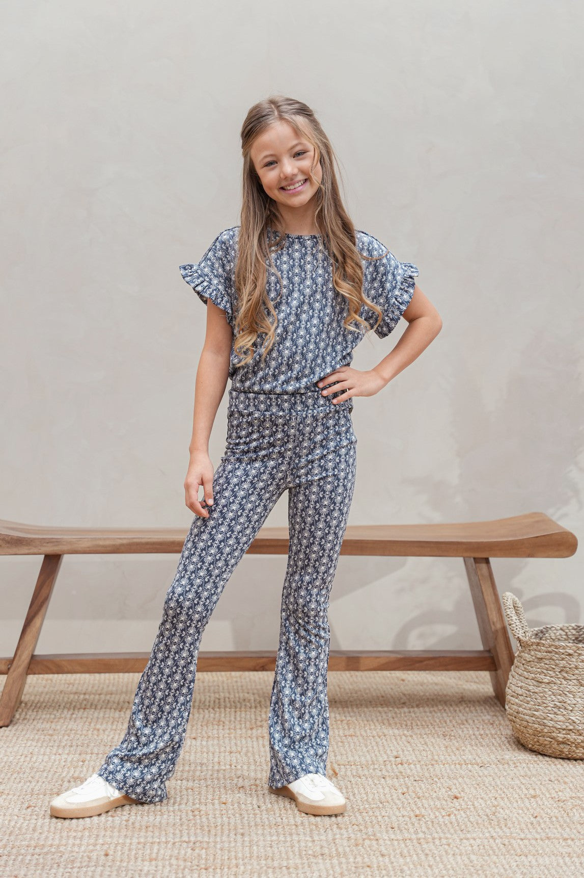 Like Flo Floor Pants Palm