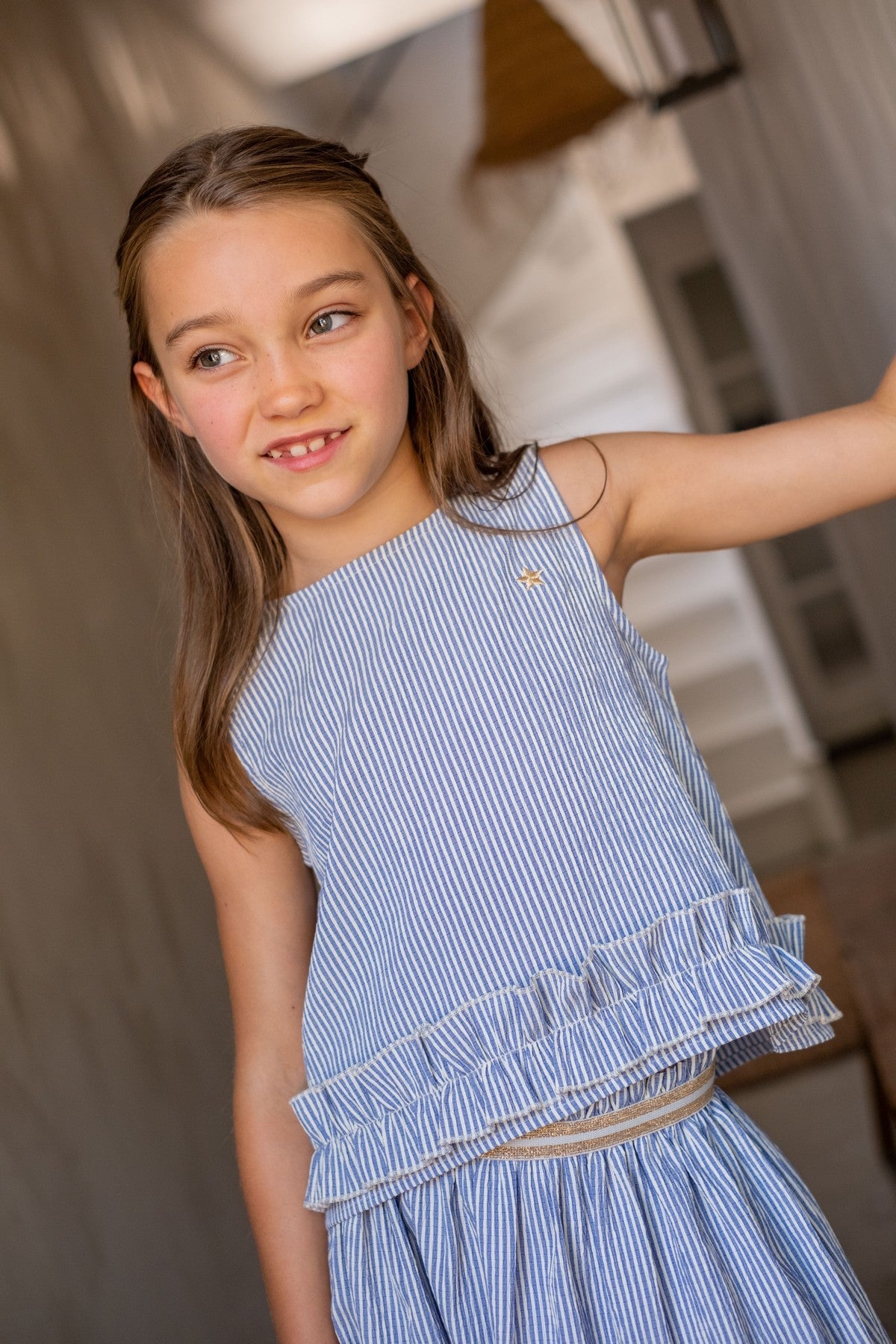 Like Flo Suuz Skirt Light Blue