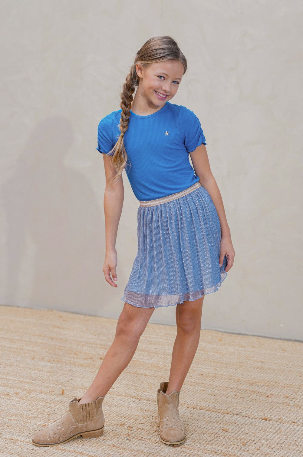 Like Flo Sara Skirt Light Blue