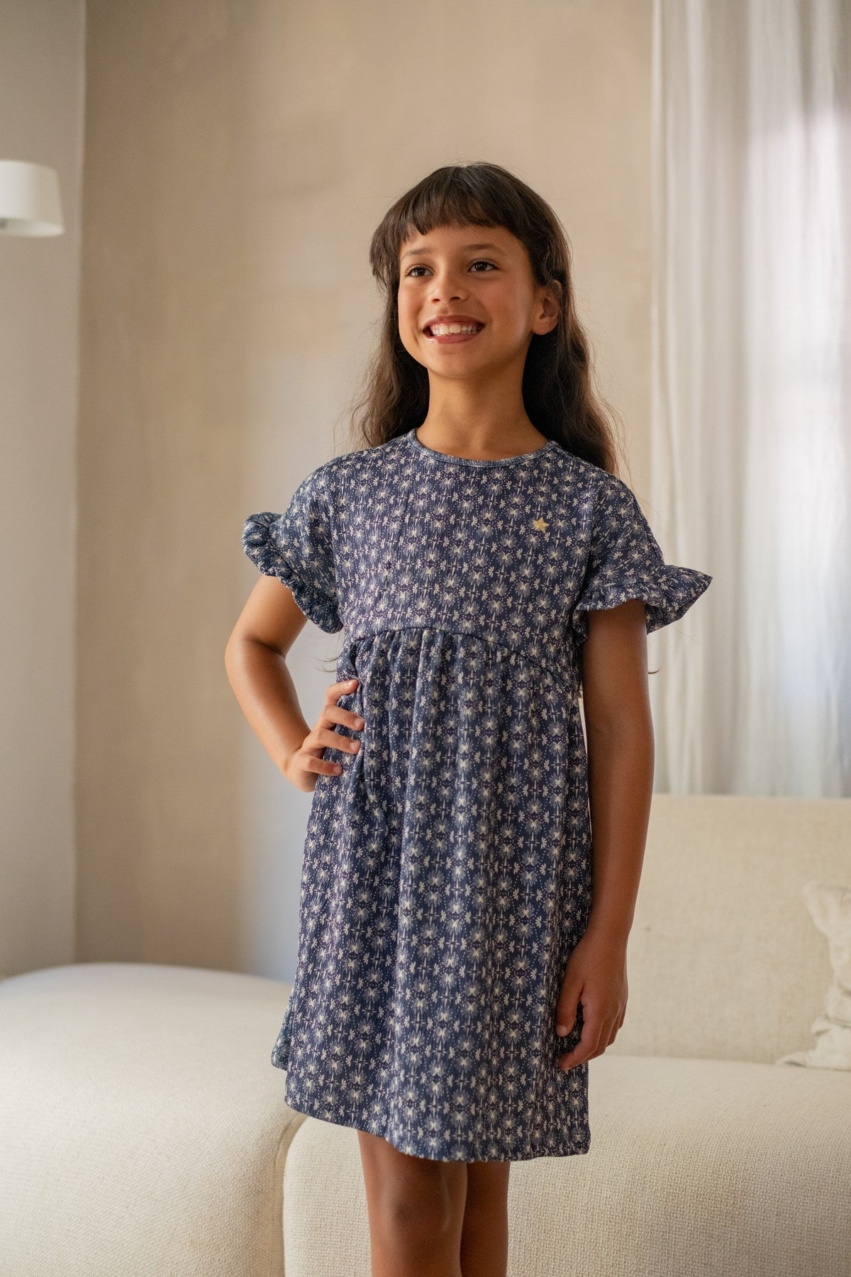 Like Flo Maja Dress Palm