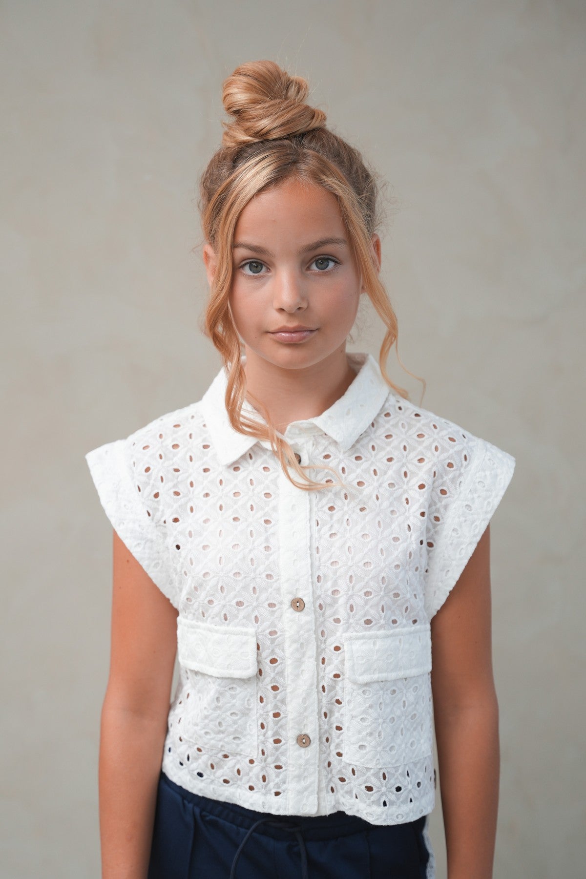 Like Flo Denise Sweater Off white