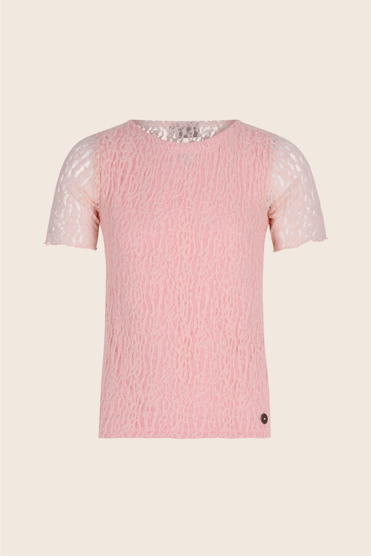 Like Flo Vienna Top Lt pink