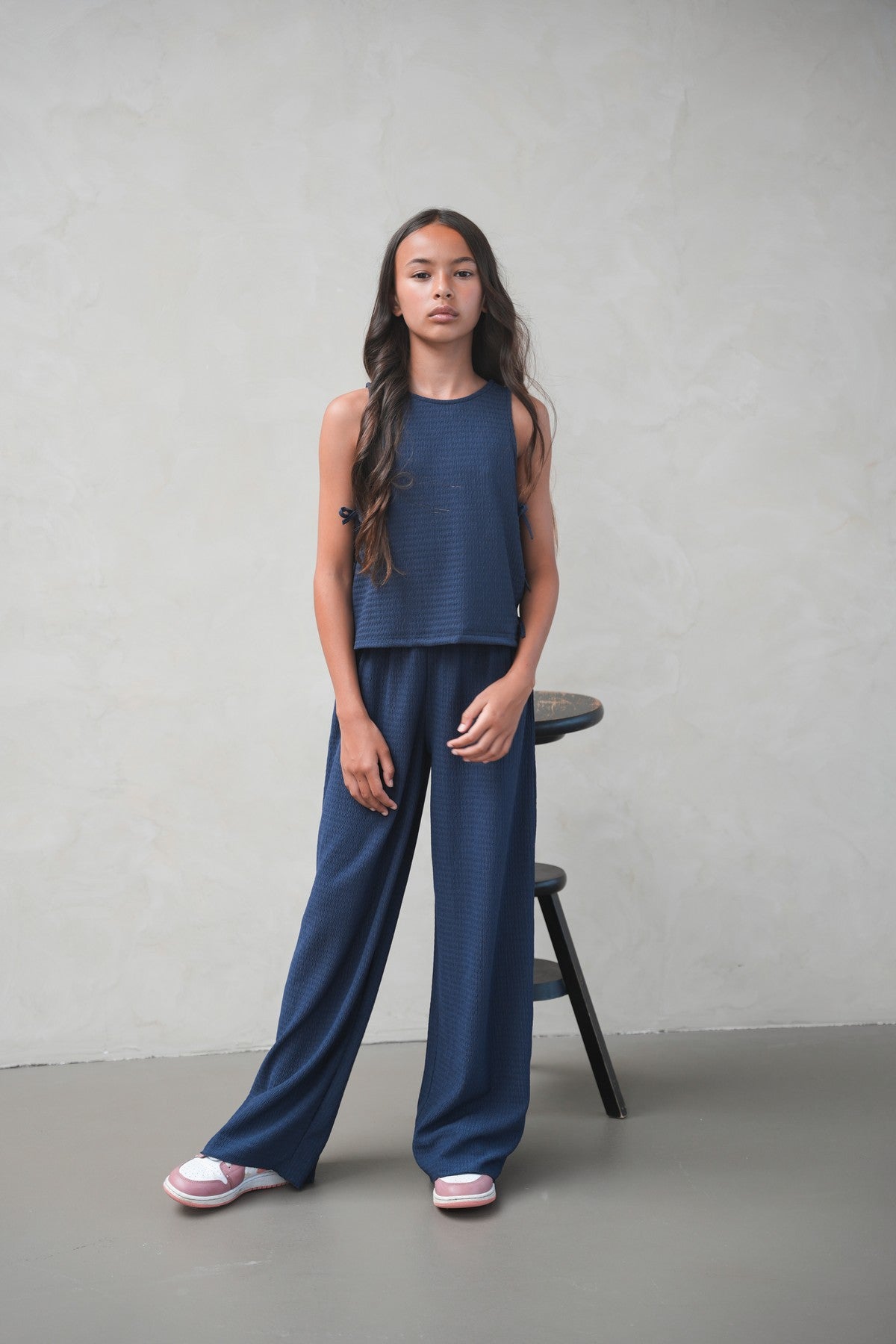 Like Flo Flue Pants Navy