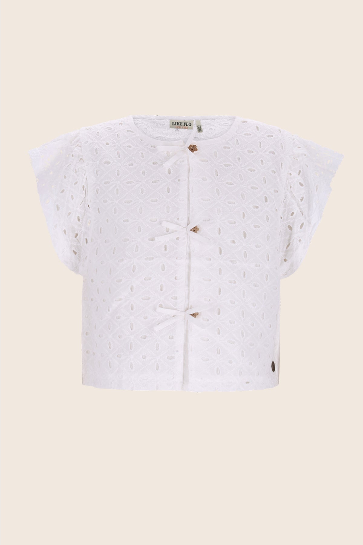 Like Flo Like Flo Charlotte Blouse Off white