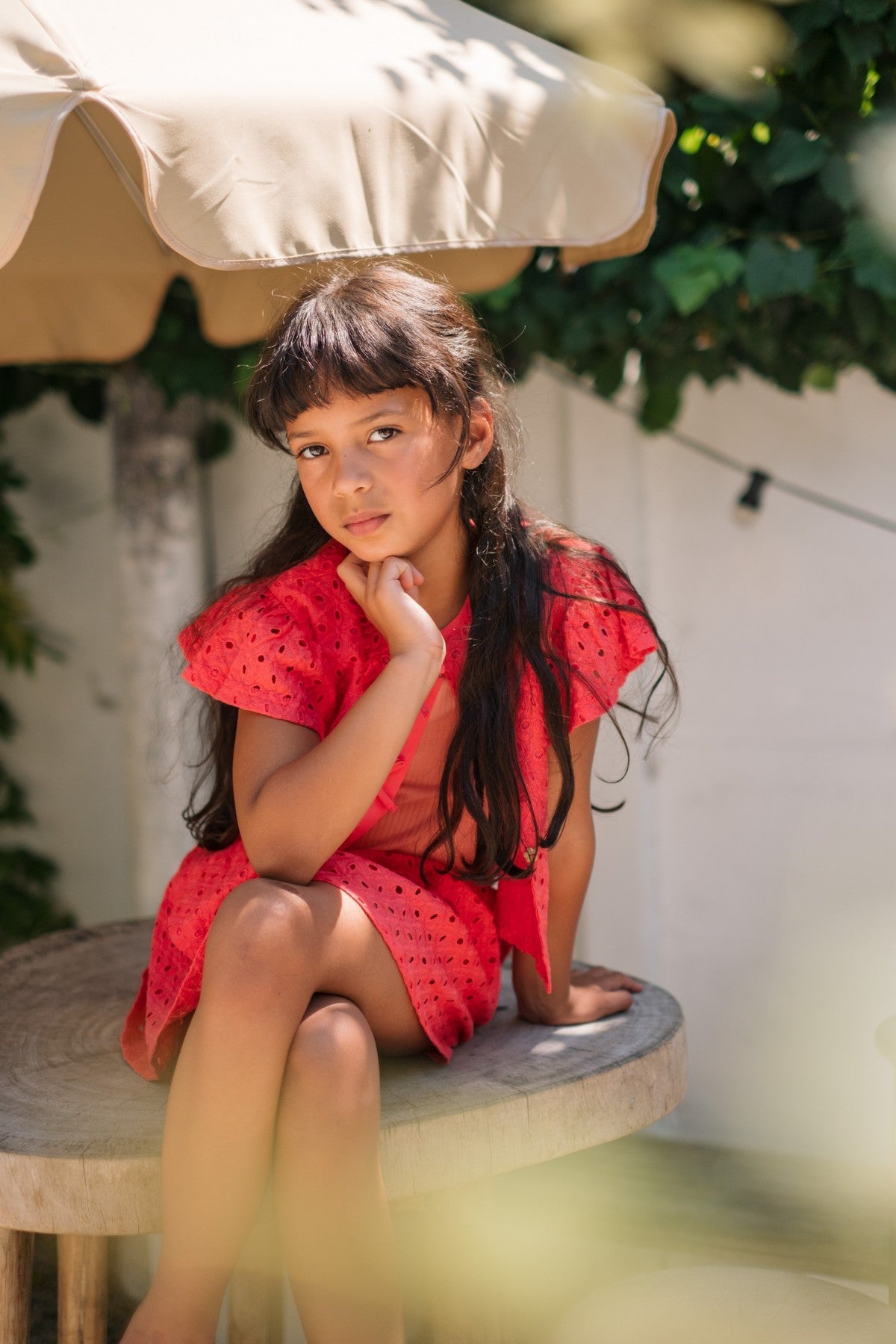 Like Flo Like Flo Charlotte Blouse Strawberry