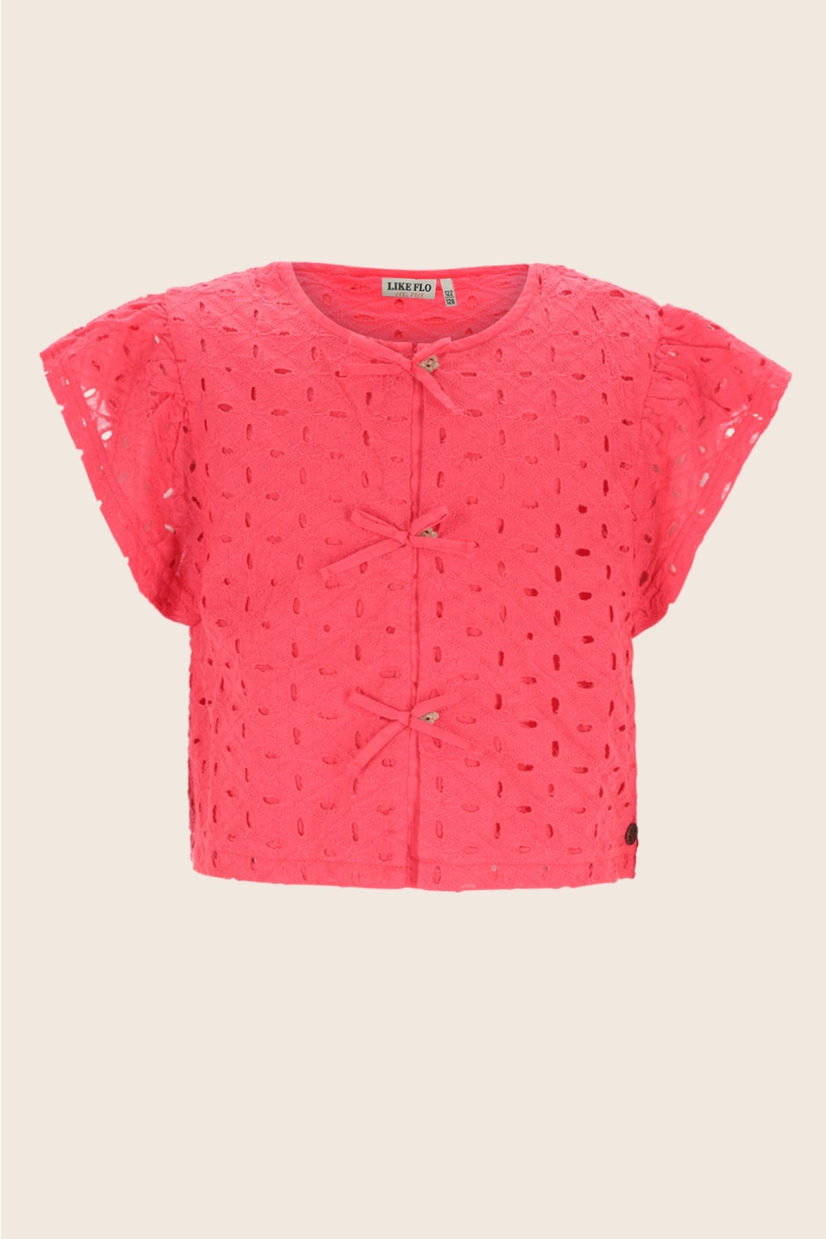 Like Flo Like Flo Charlotte Blouse Strawberry