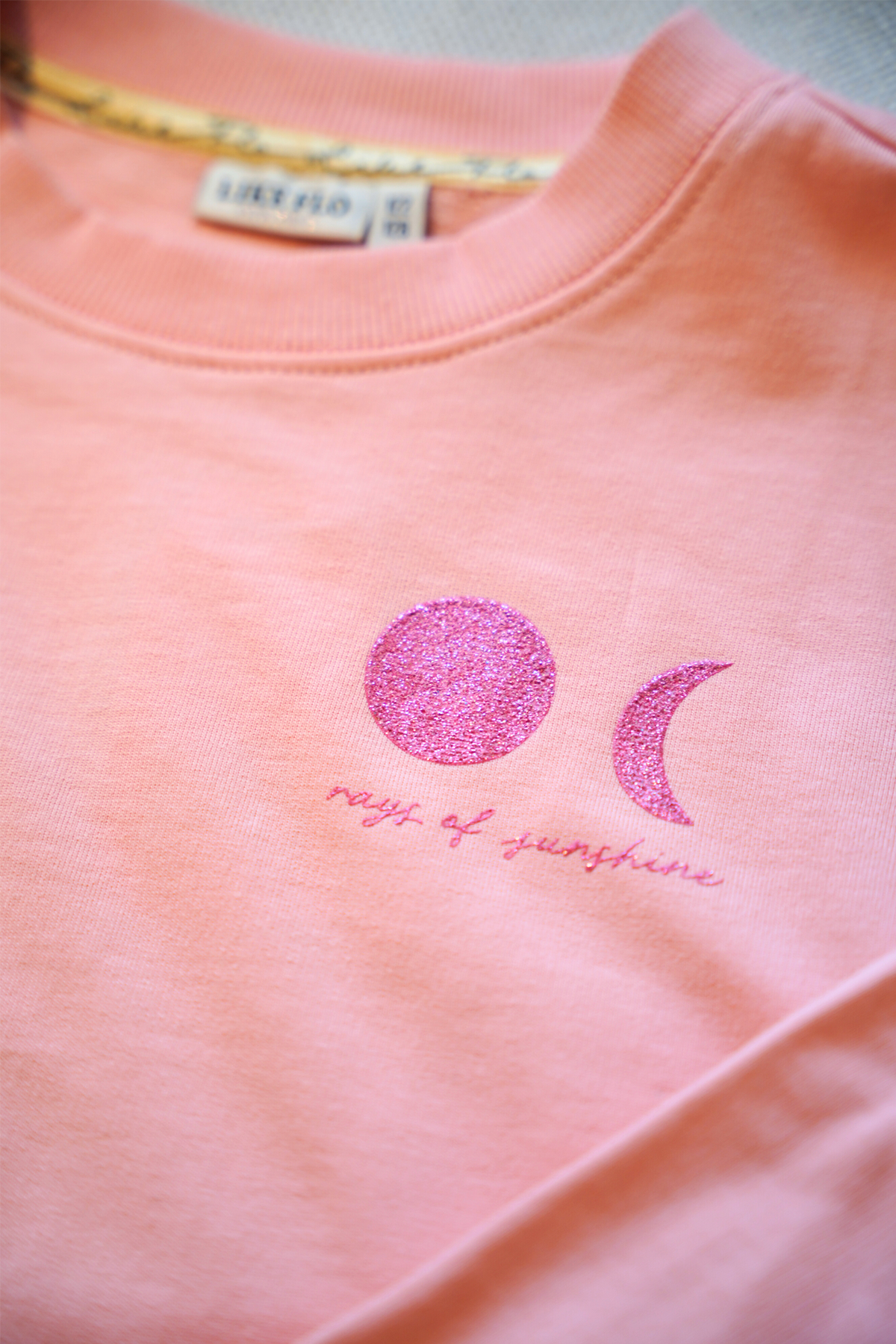 Like Flo Like Flo Donnie Sweater Salmon