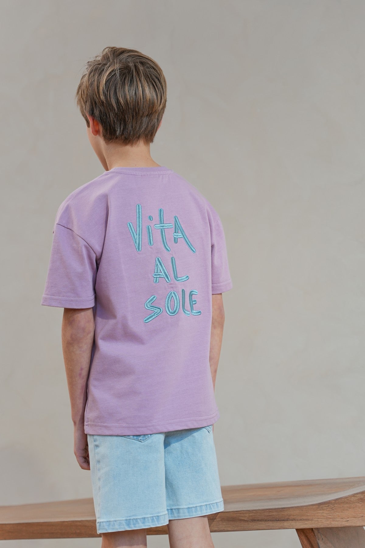 Like Flo Ediz T-shirt Lavendel