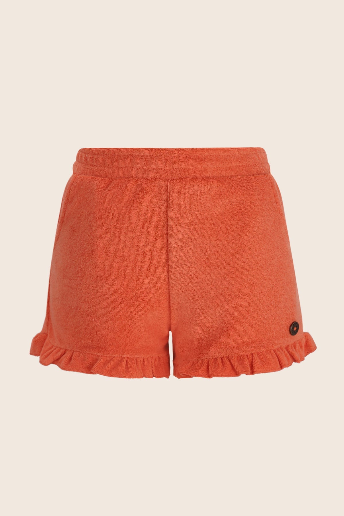 Like Flo Faje Shorts Orange