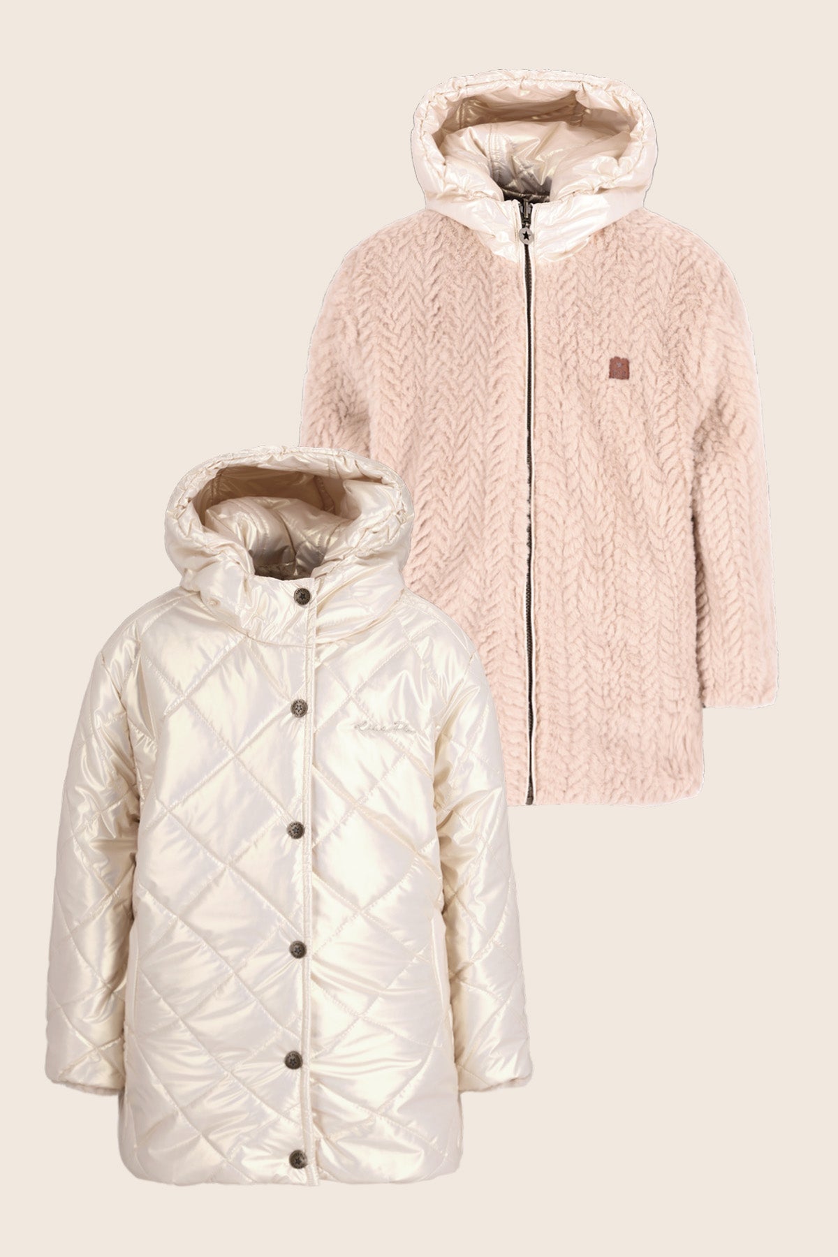 LikeFlo Anna Reversible Jacket Champagne