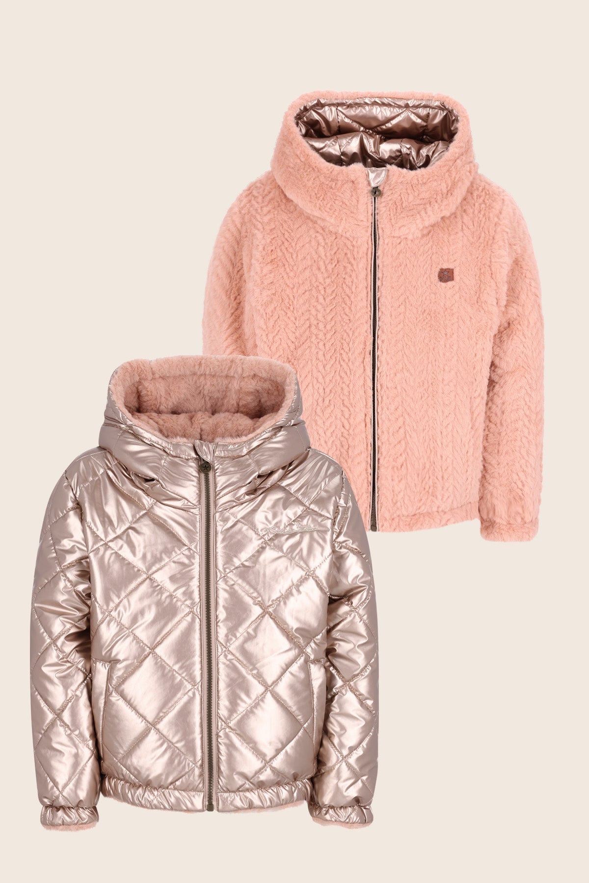 Like Flo Aimee Reversible Jacket Bruin