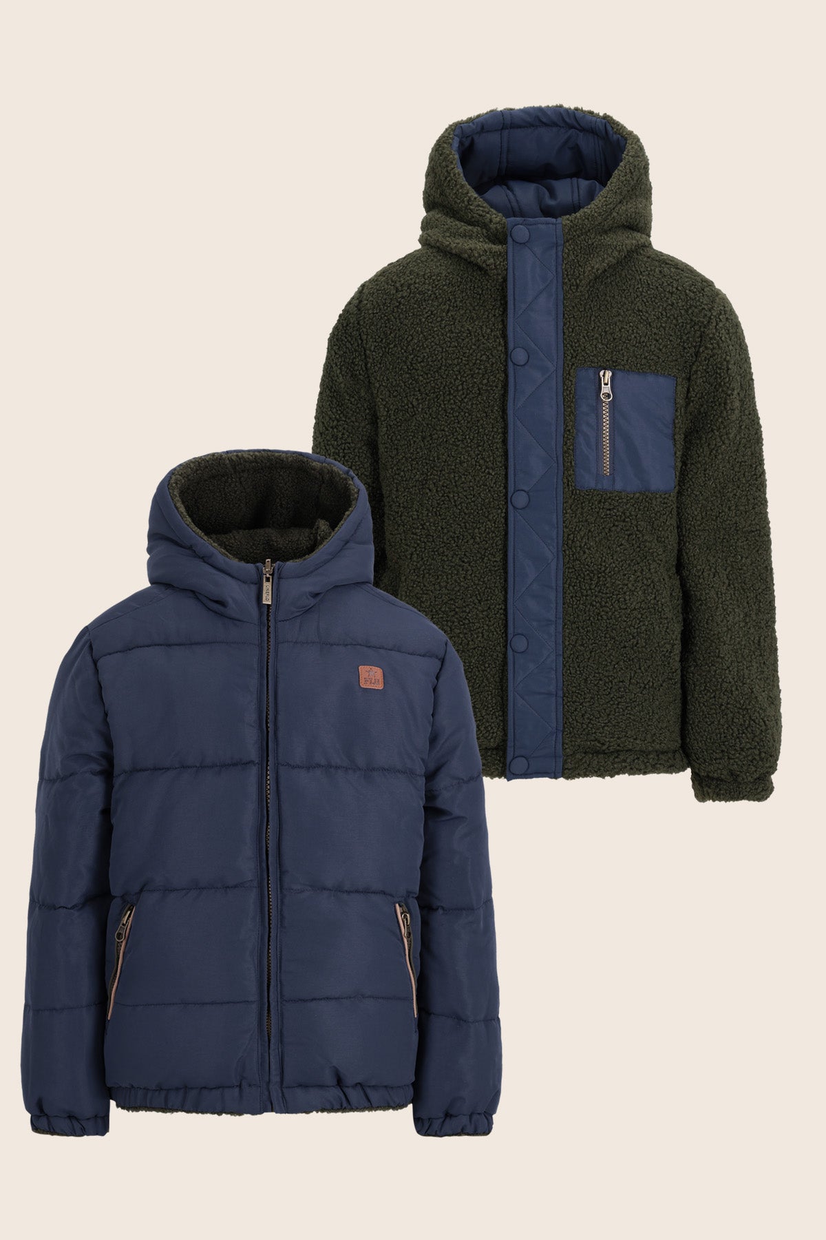 Like Flo Albon Reversible Jacket Marinablauw