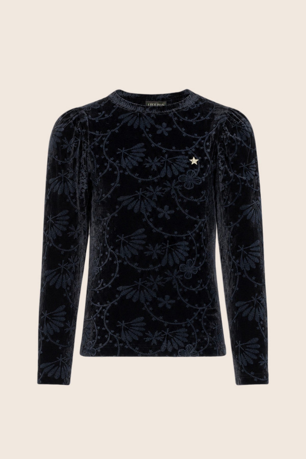 Like Flo Elona Top Antraciet