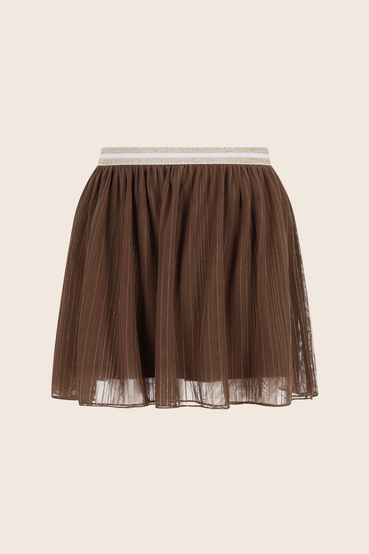 Like Flo Selma Skirt Donkerbruin