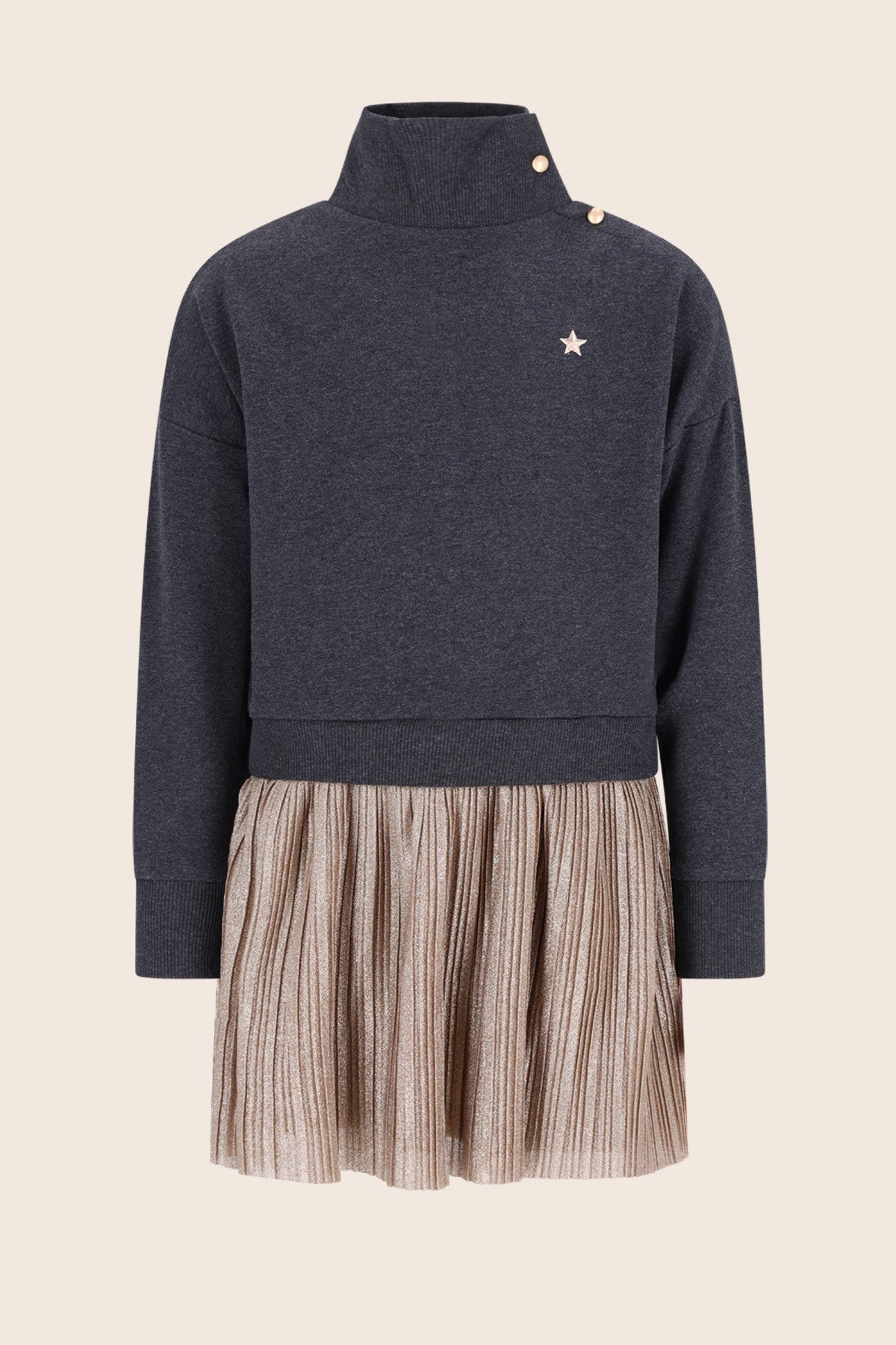 Like Flo Mona Dress Goud