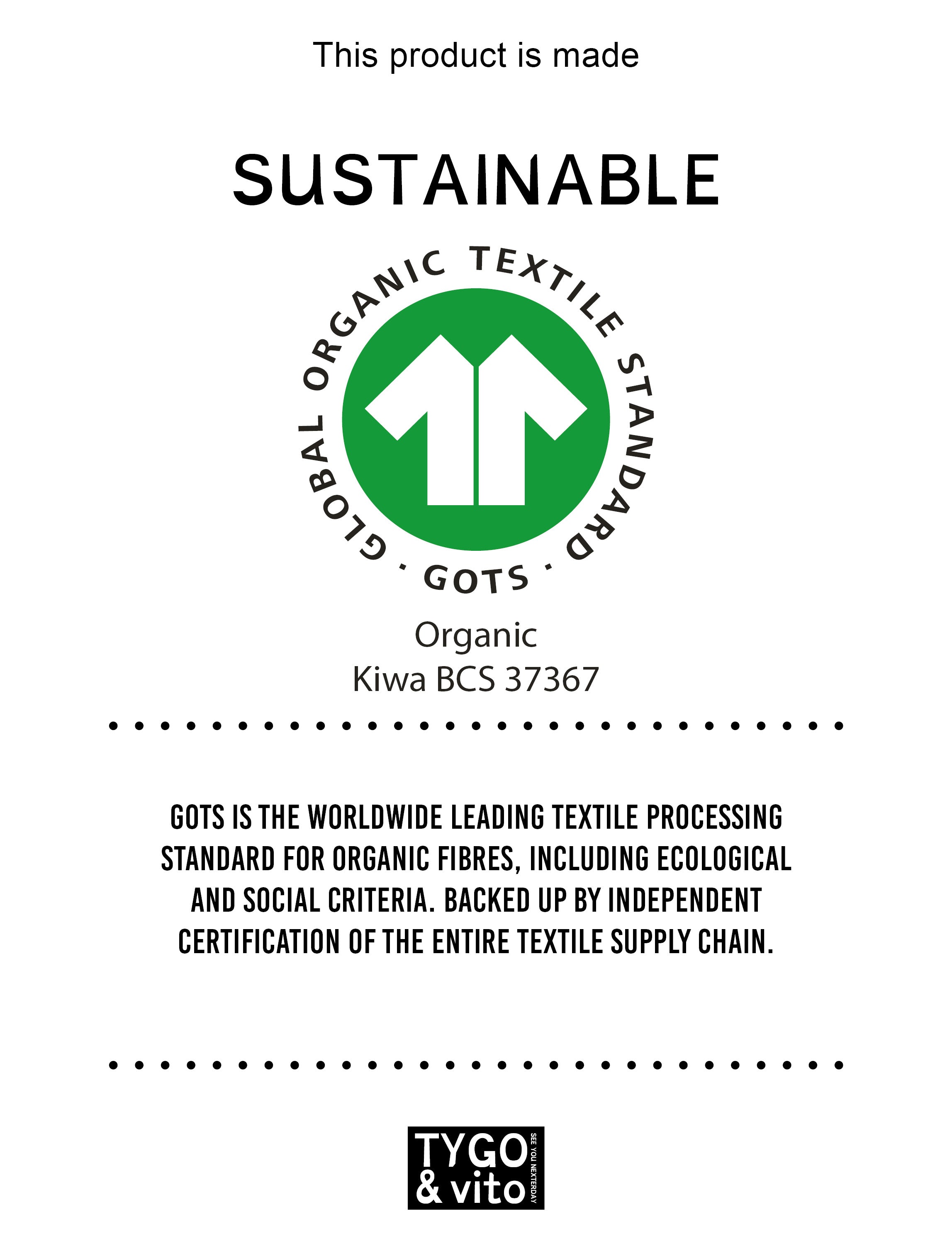 TYGO&vito T-shirt Tein Oranje