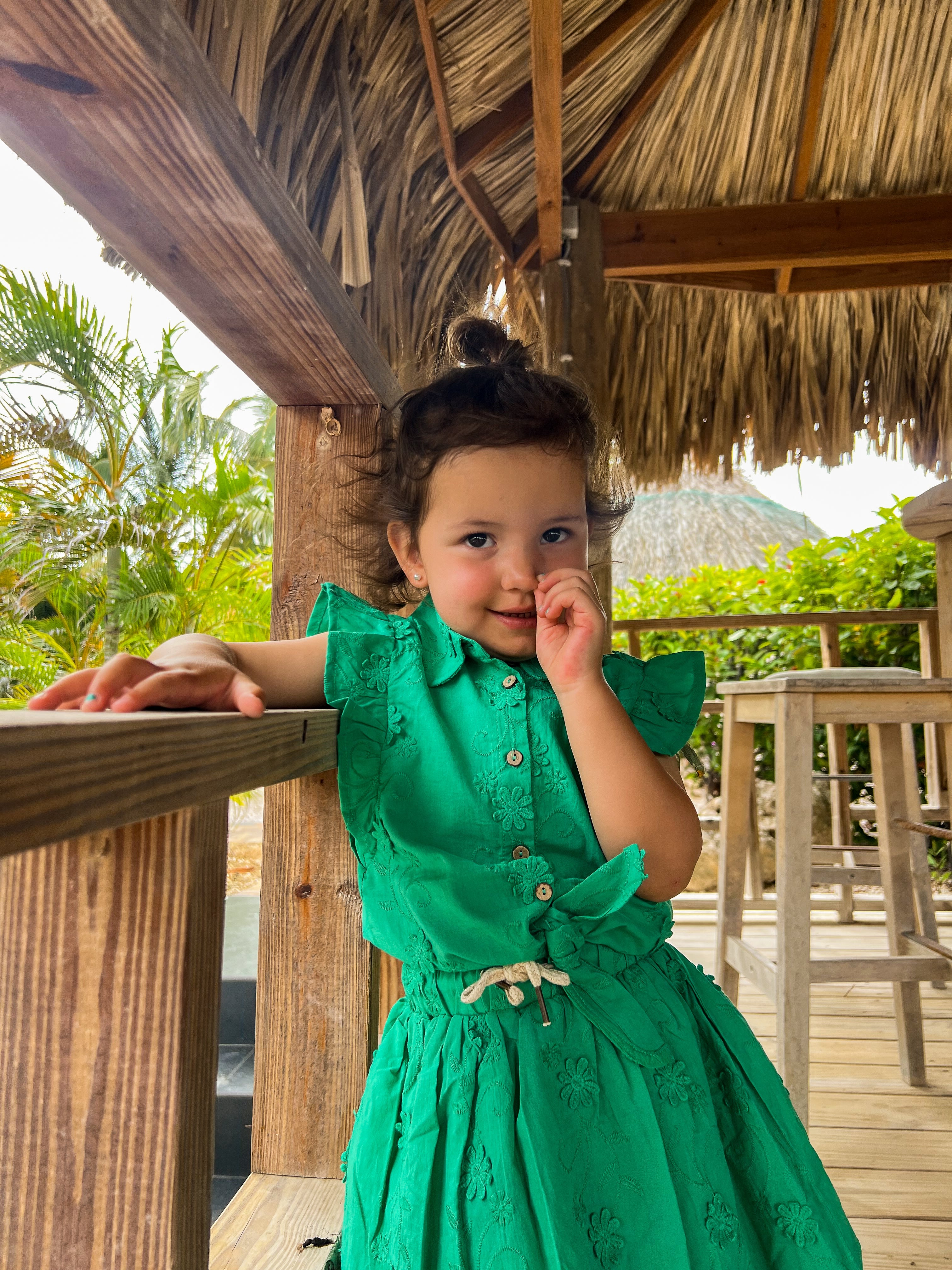 Like FLO Cindy Blouse Sea Green