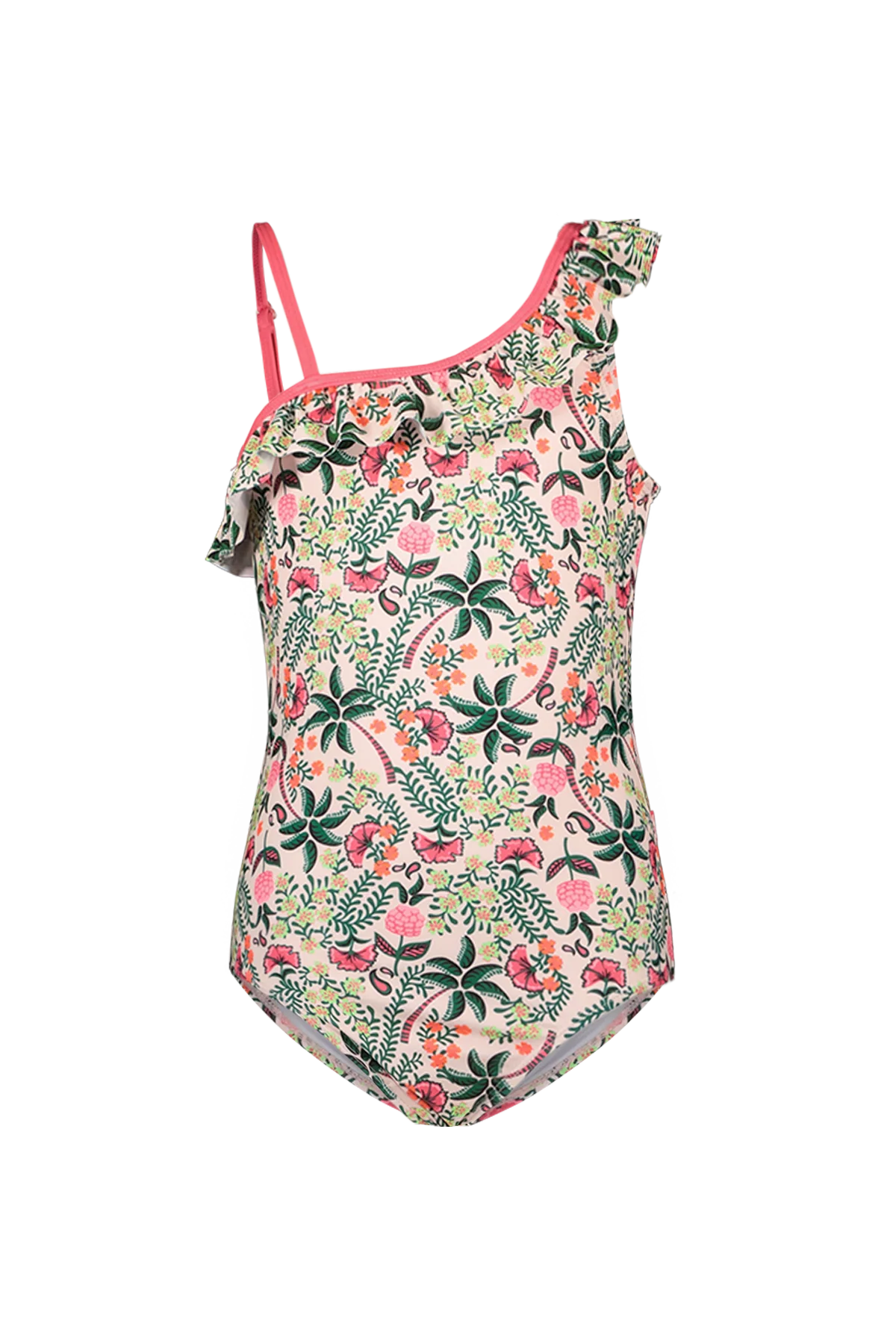 Floral sunset Just Beach girls swimsuit