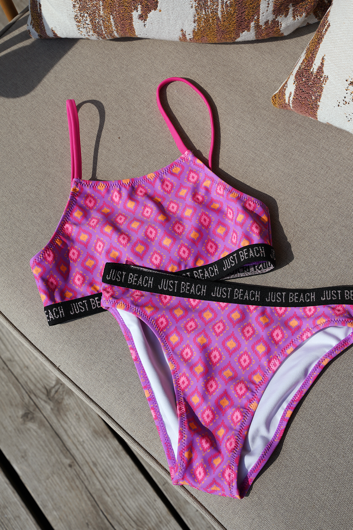 Just Beach Florida Bikini Resort window