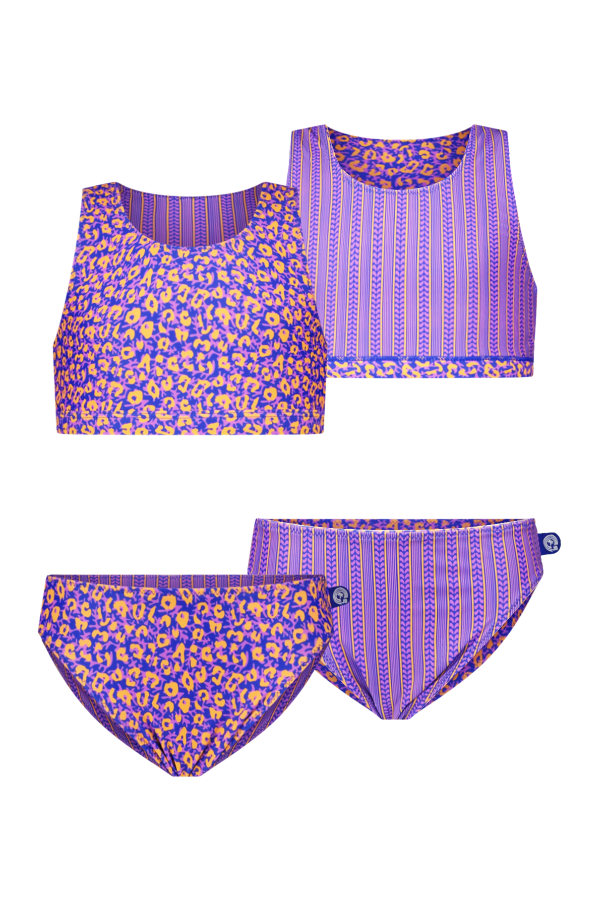 Just Beach Inside out Bikini Eclectic Panter