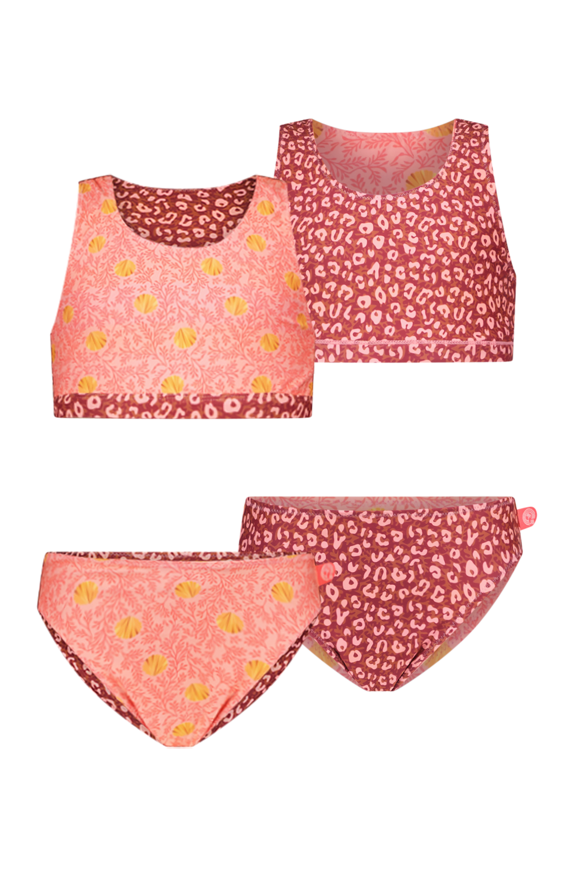 Just Beach Inside out Bikini Shells
