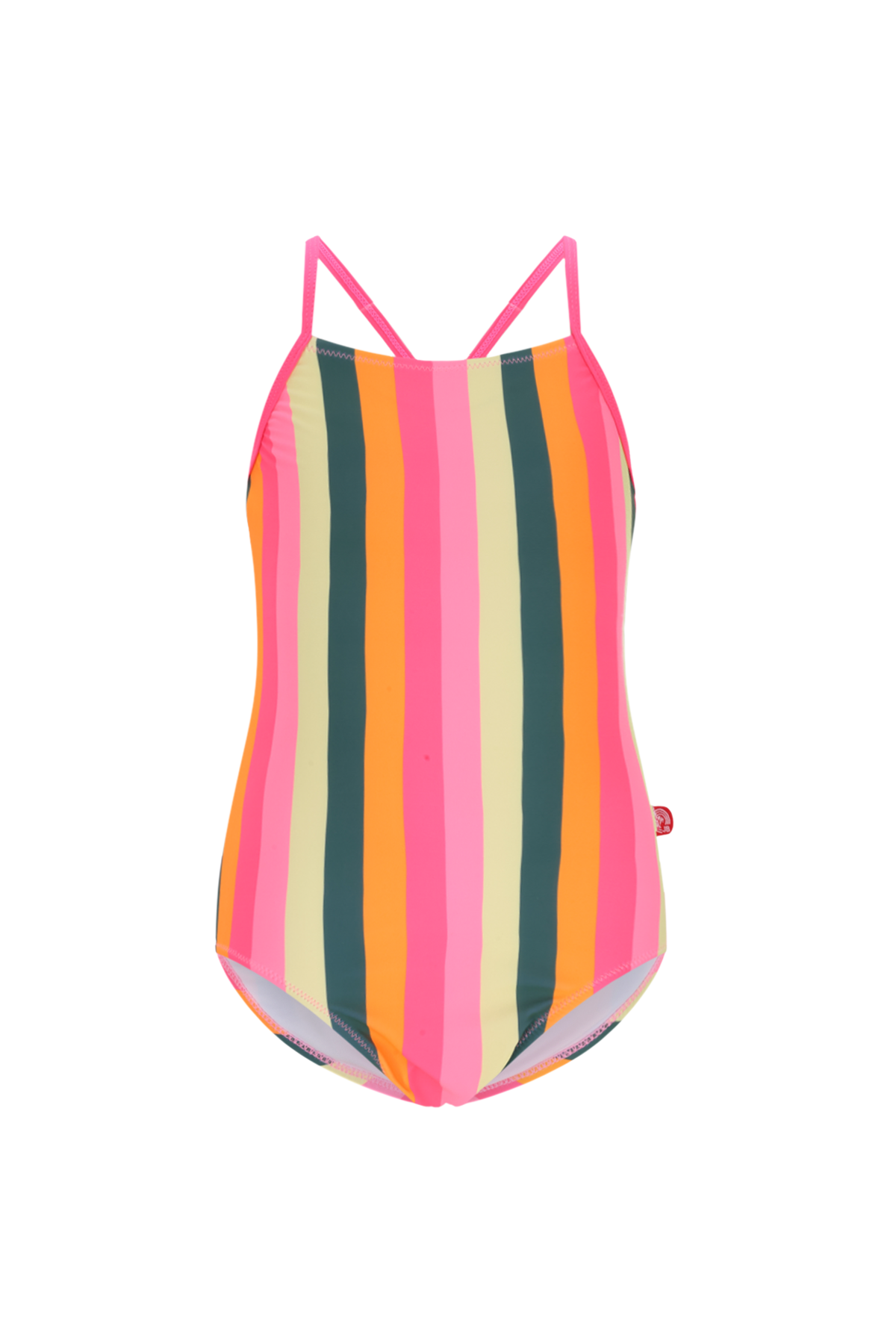 Just Beach Sunset swimsuit Multi stripe