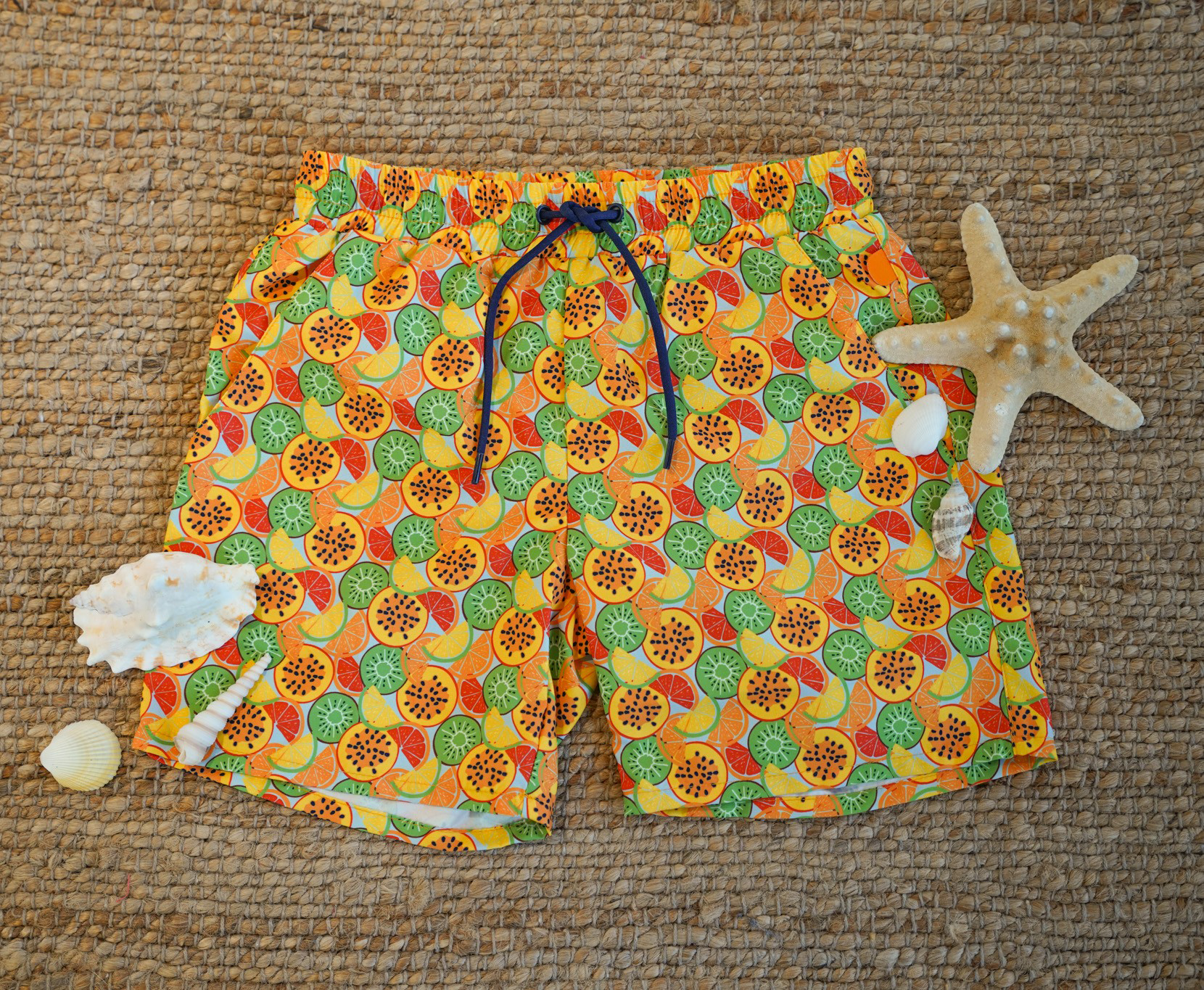 Just Beach Poolday swimShorts Lemon