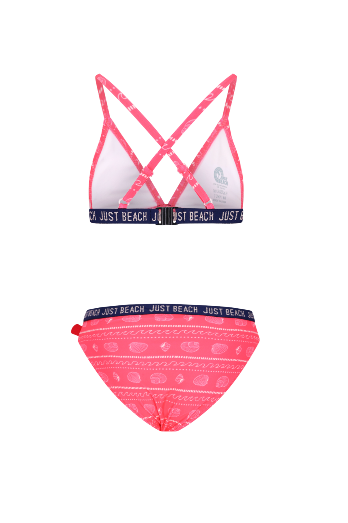 Just Beach Bali triangle bikini Shells