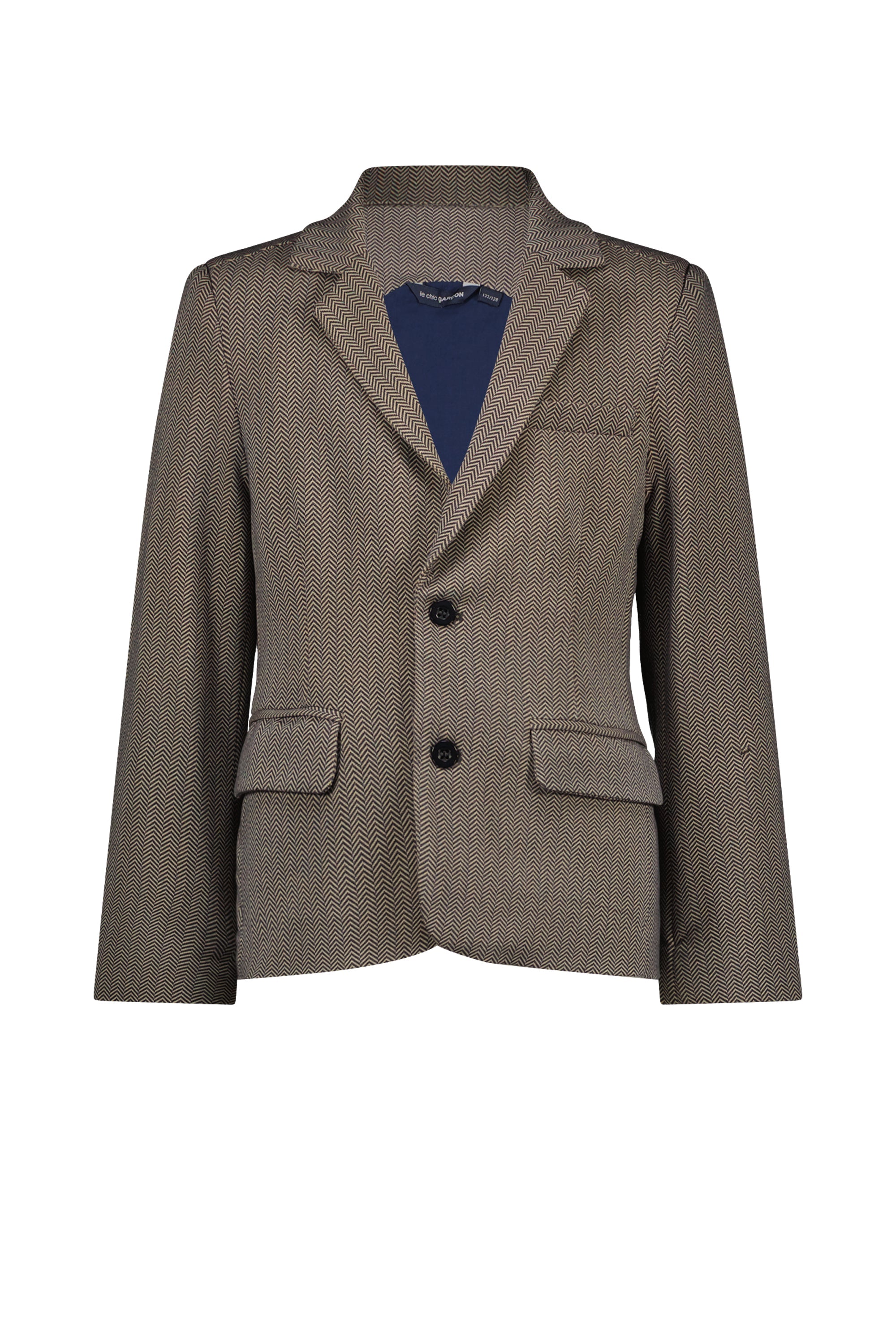 ◘ ABEL ◘ herringbone blazer *Navy*