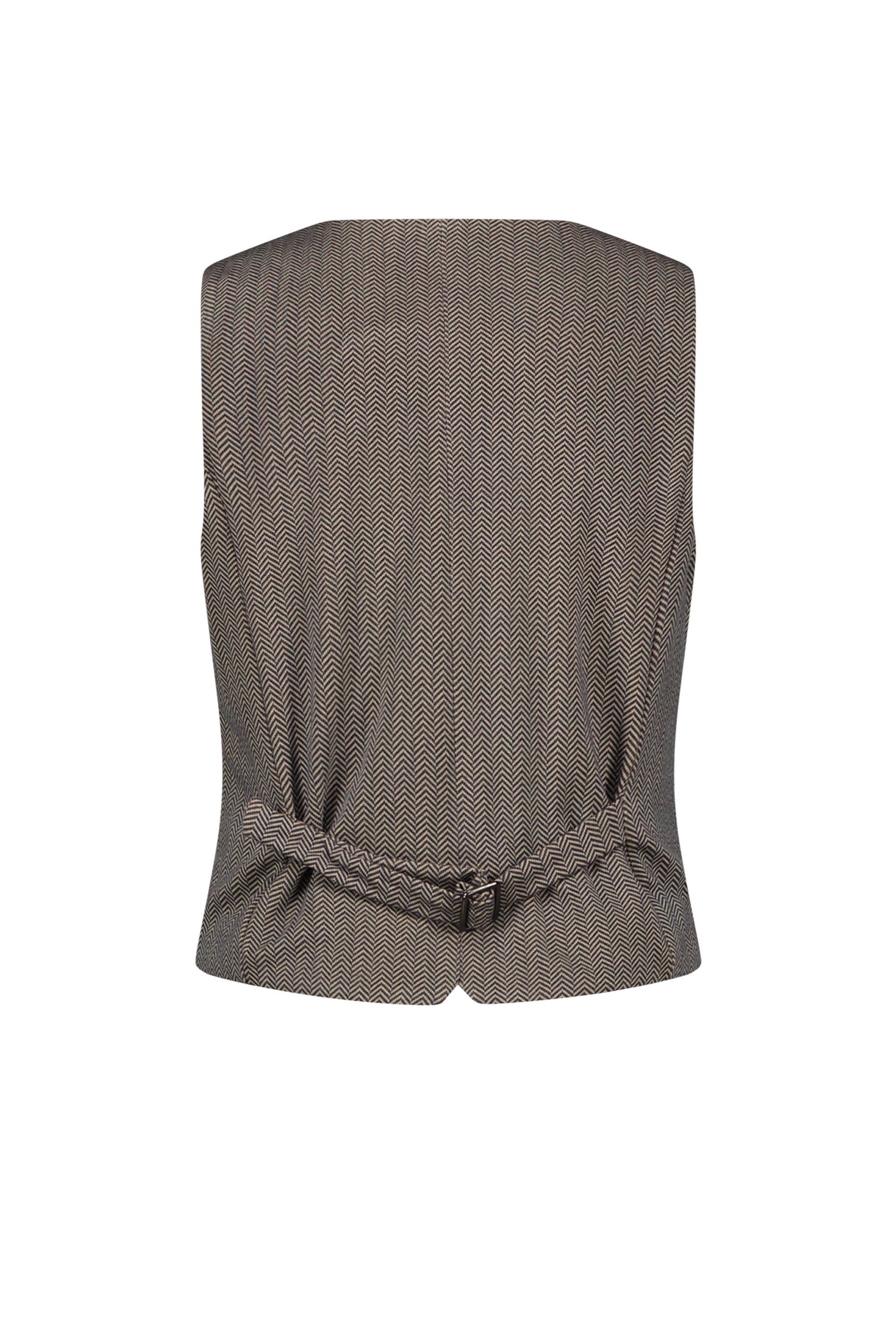 LE CHIC GARÇON ◘ ART ◘ herringbone gilet *Navy*