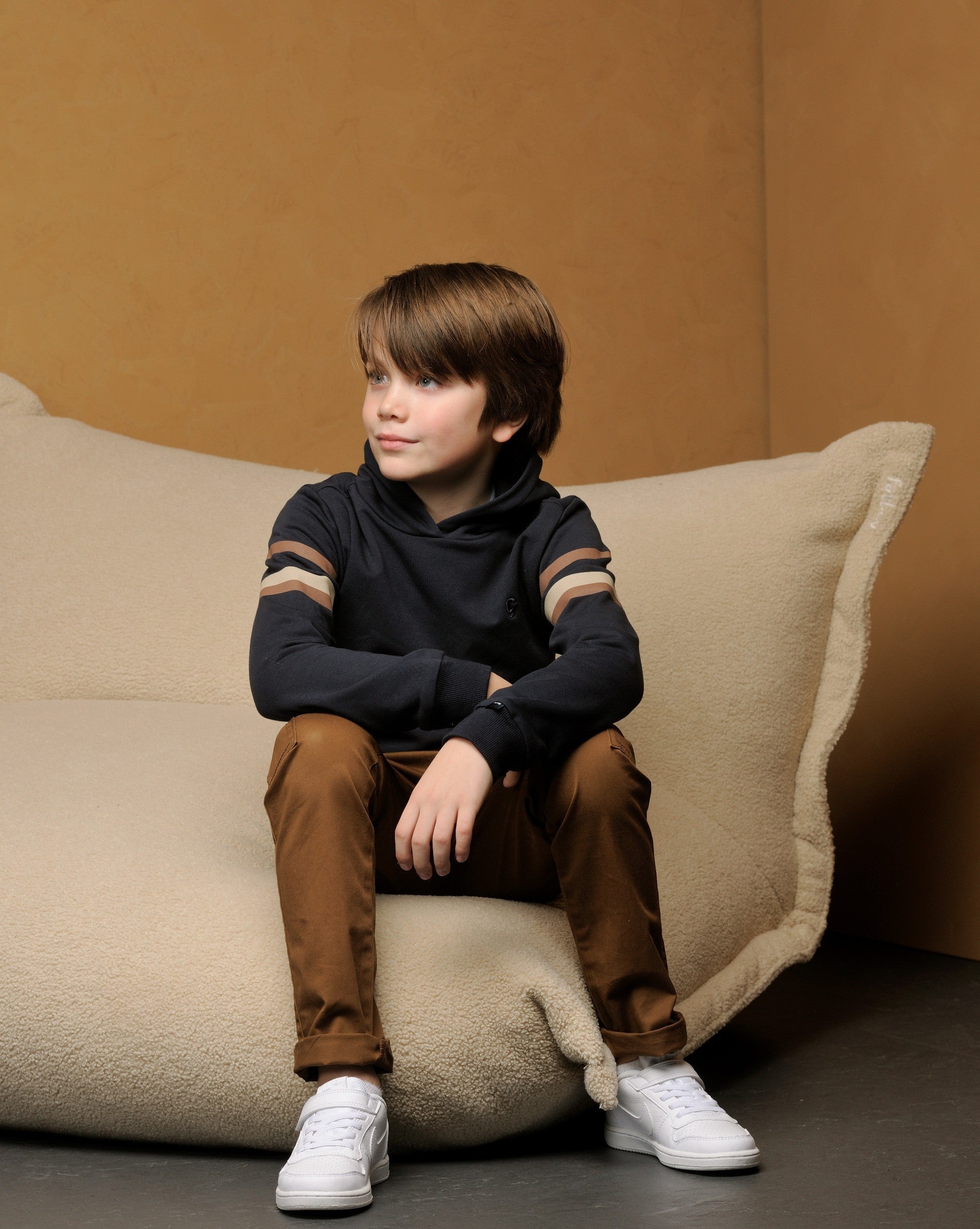 LE CHIC GARÇON ◘ DEAN ◘ stretch twill trousers *Toffee*