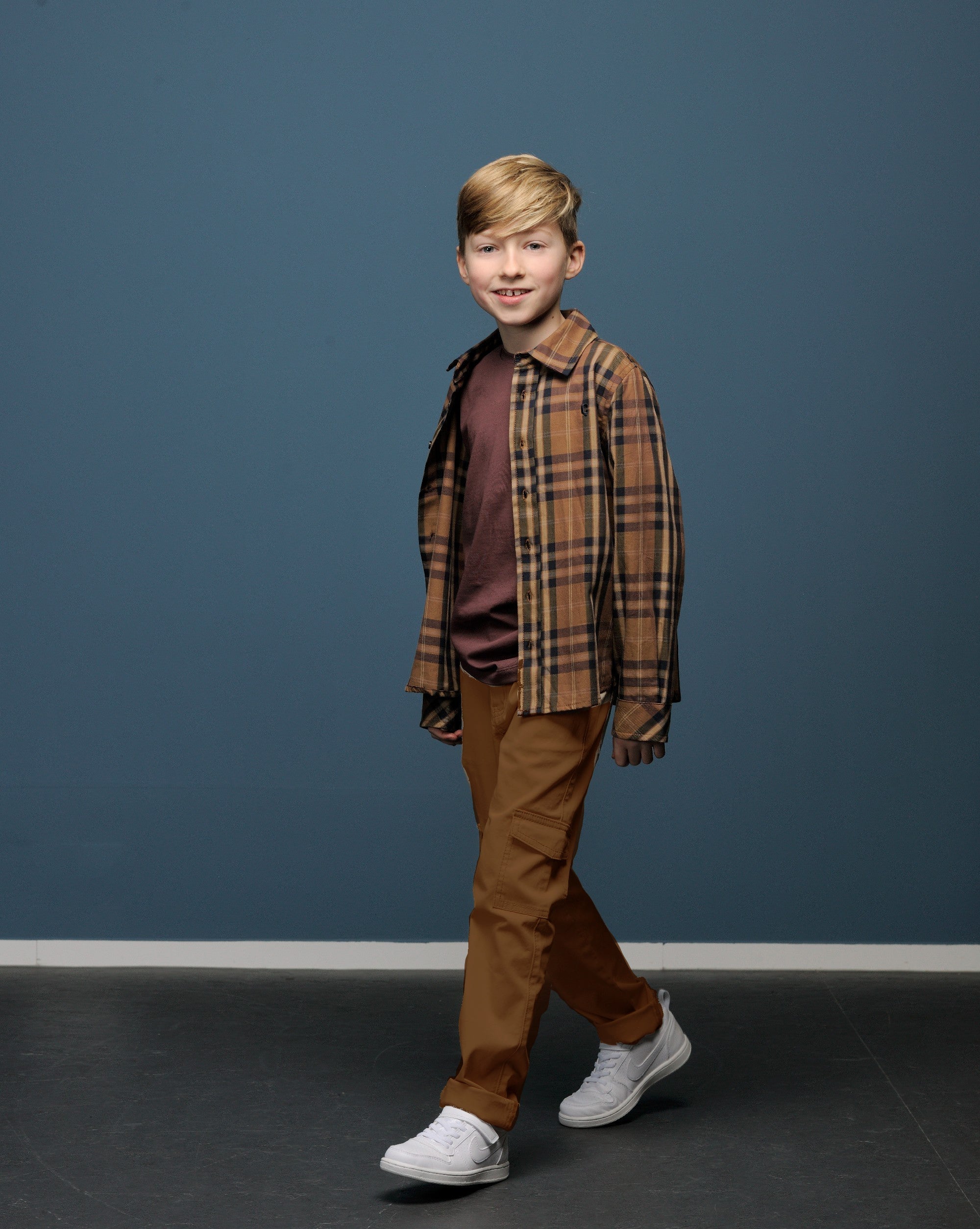 ◘ DUCO ◘ stretch twill cargo pants *Toffee*