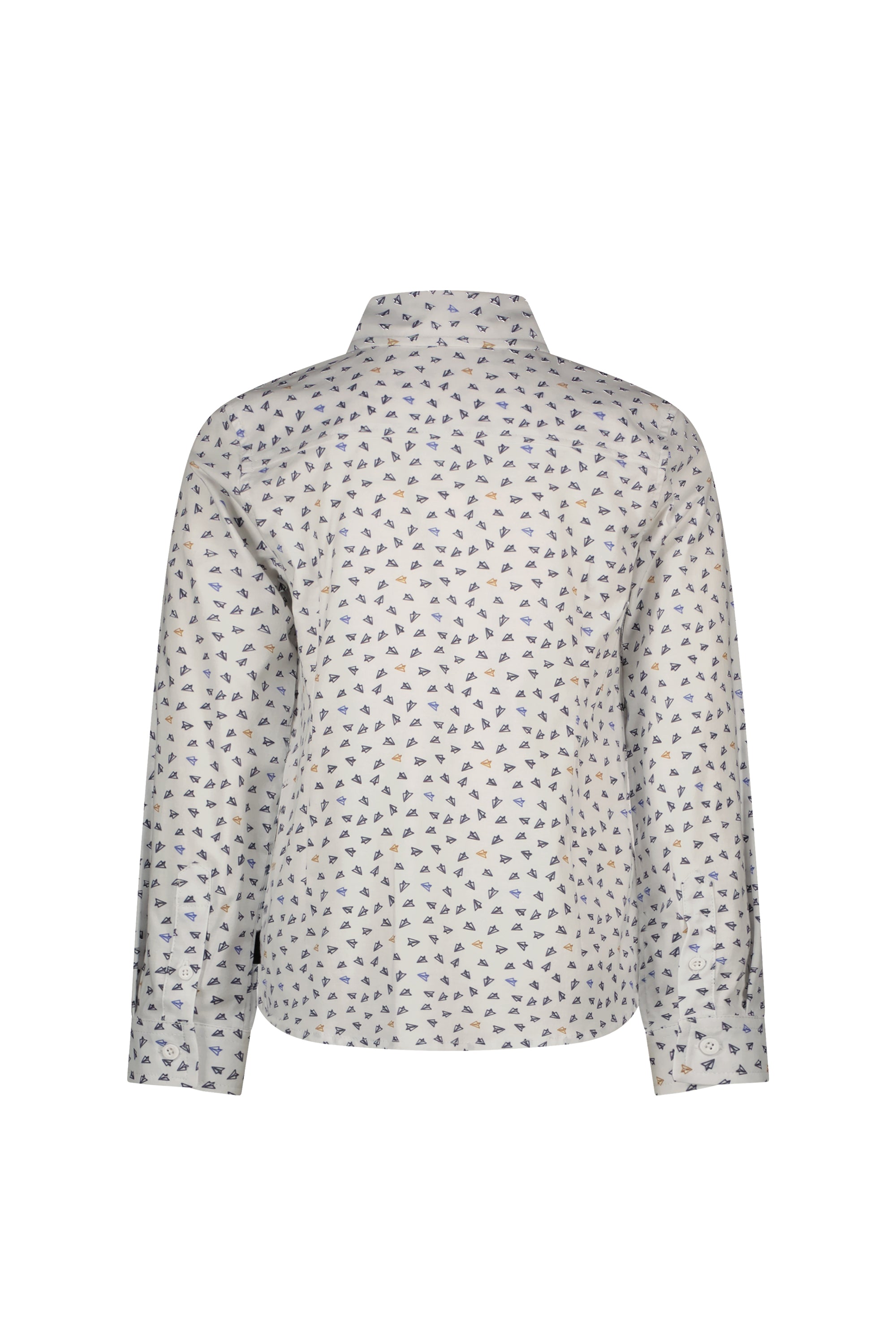 Le Chic Garçon EVAN fitted AOP Garçon shirt *Navy*